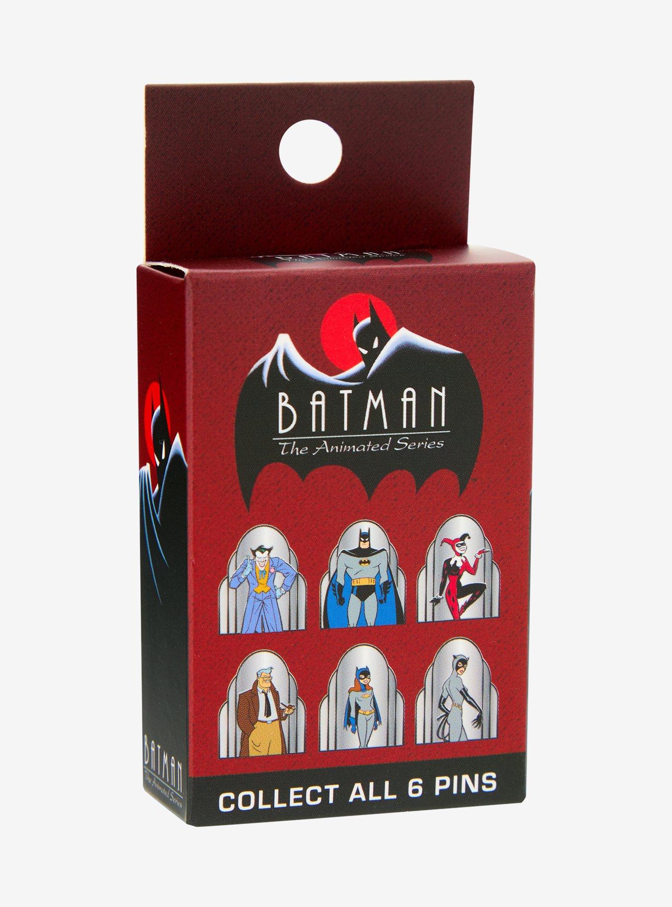 DC Comics Batman: The Animated Series Blind Box Enamel Pin Hot Topic Exclusive, , hi-res