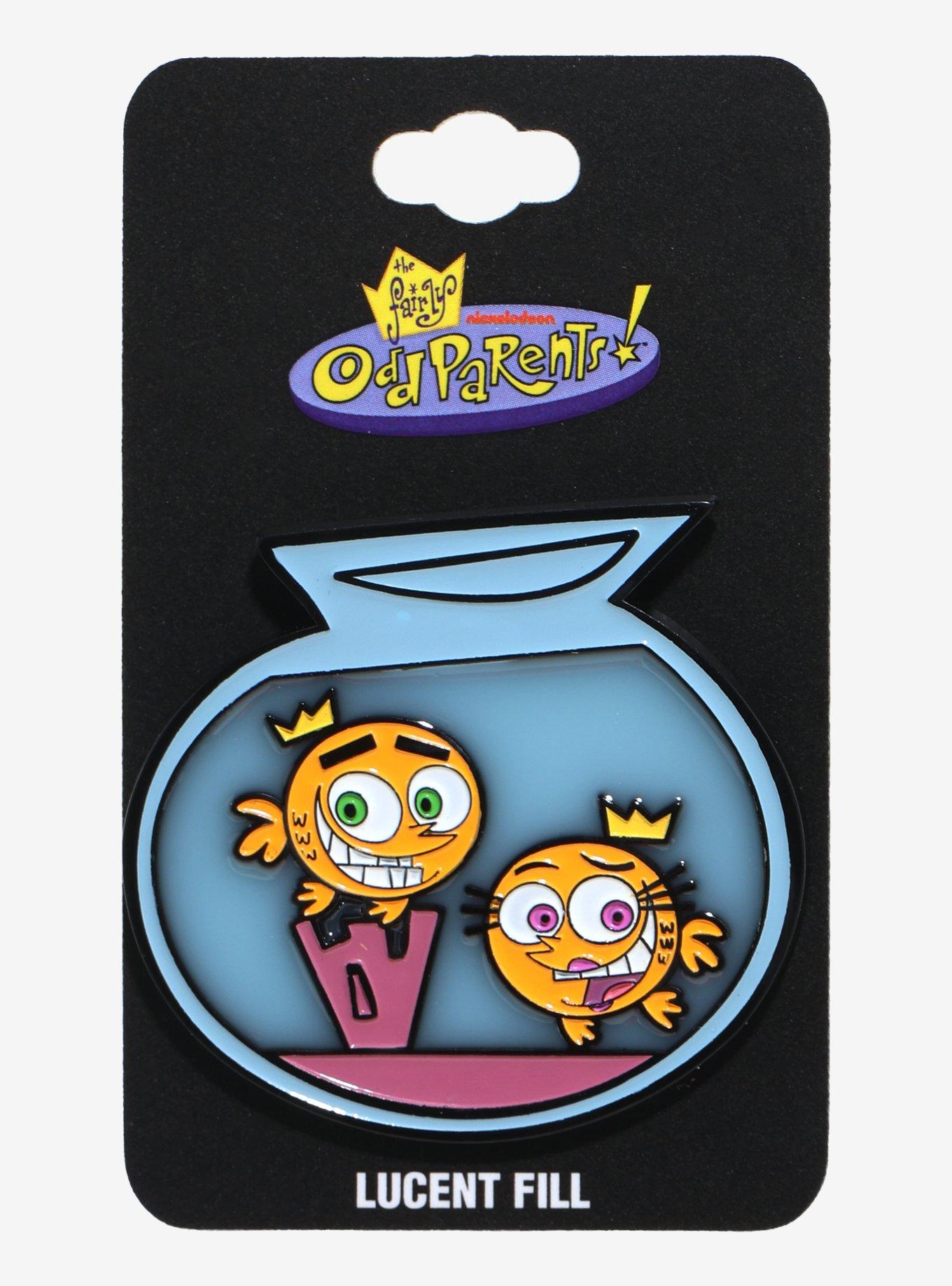 The Fairly OddParents Fishbowl Enamel Pin Hot Topic Exclusive, , hi-res