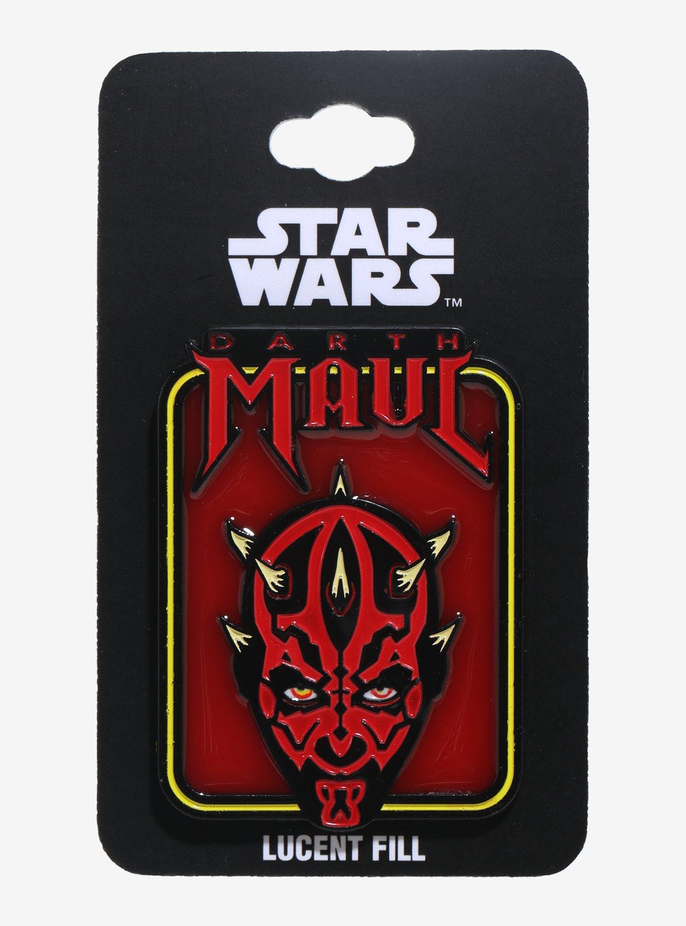 Star Wars Darth Maul Enamel Pin Hot Topic Exclusive, , hi-res