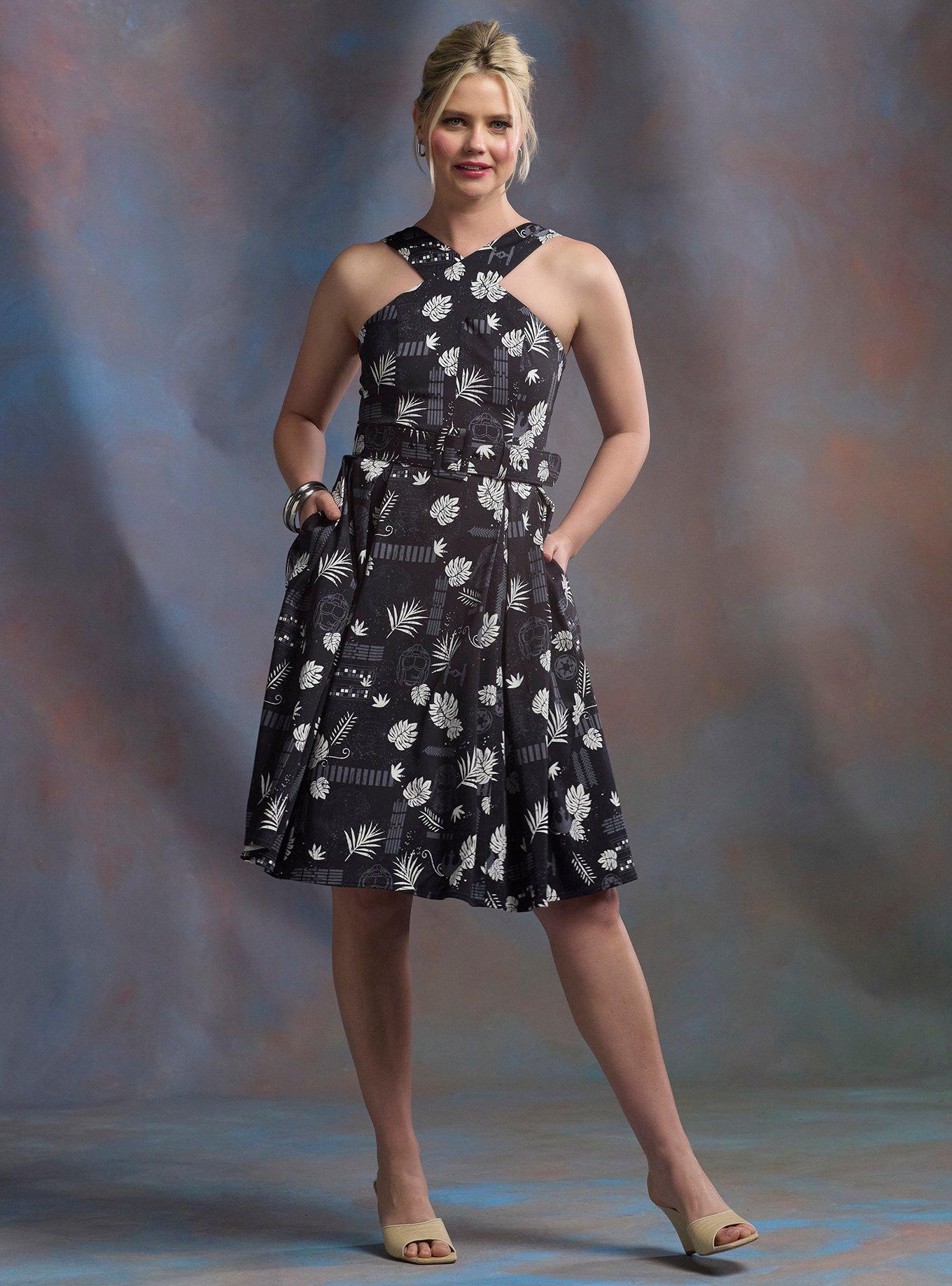 Her Universe Star Wars Tiki Retro Halter Dress Her Universe Exclusive, , hi-res