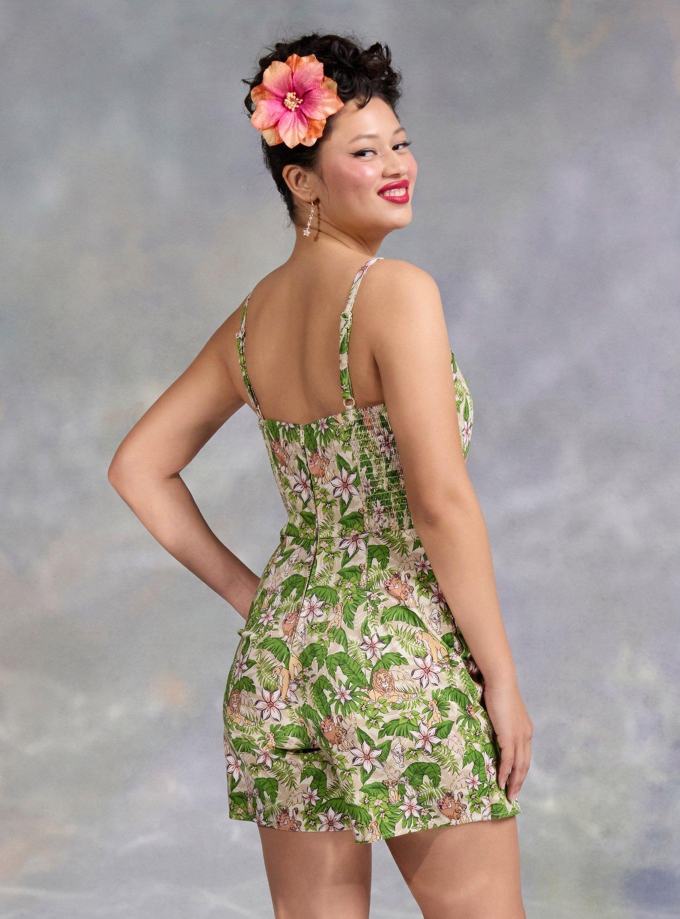 Her Universe Disney The Lion King Tropical Romper Her Universe Exclusive, MULTI, alternate