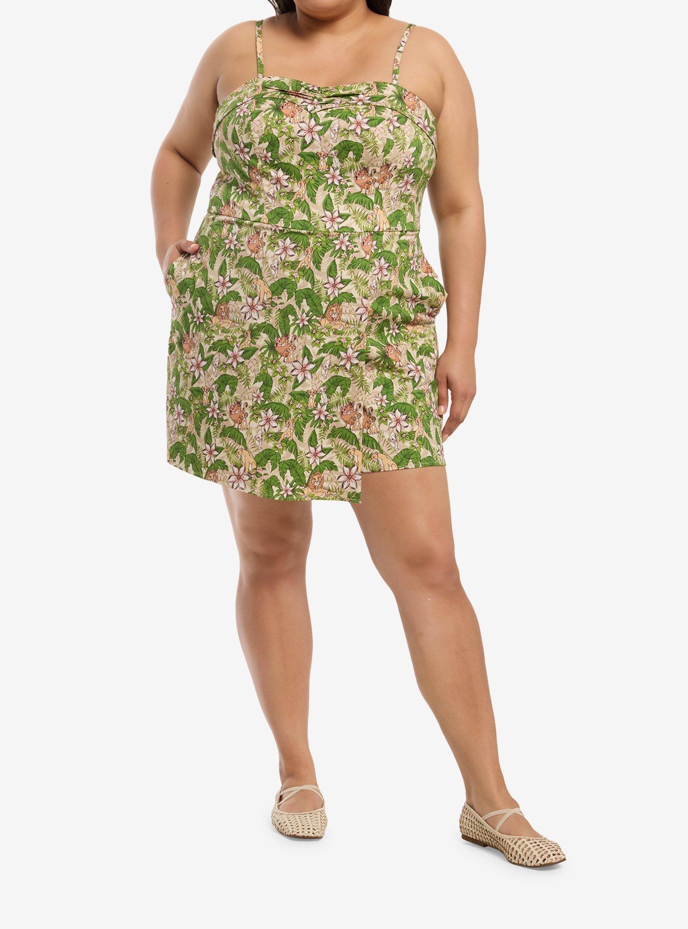 Her Universe Disney The Lion King Tropical Romper Plus Size Her Universe Exclusive, , hi-res