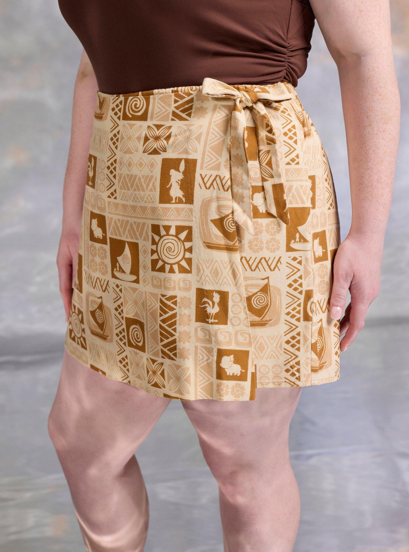 Her Universe Disney Moana Tiki Skort Plus Size Her Universe Exclusive, MULTI, alternate