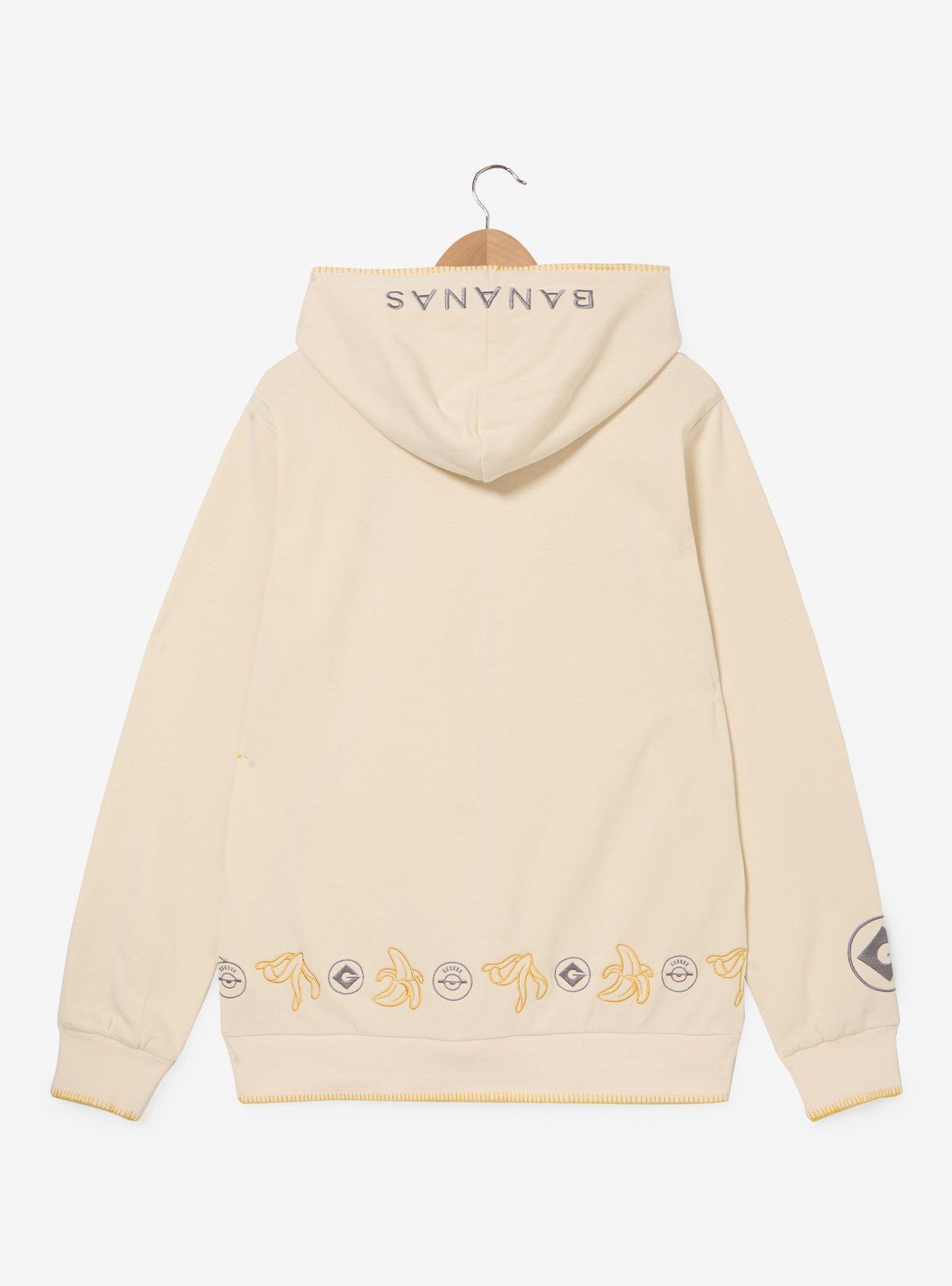 Minions Pastel Icons Zippered Hoodie - BoxLunch Exclusive, , alternate - view 3