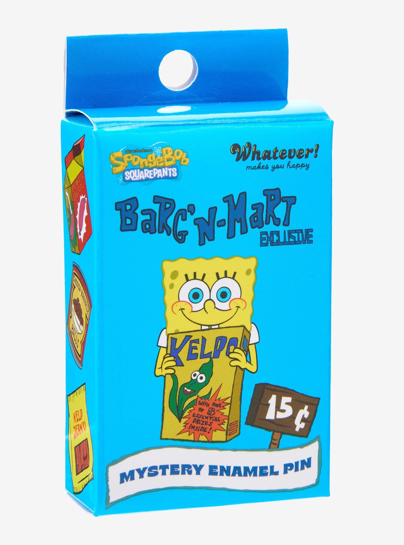 Whatever! Makes You Happy SpongeBob SquarePants Snack Blind Box Enamel Pin, , hi-res