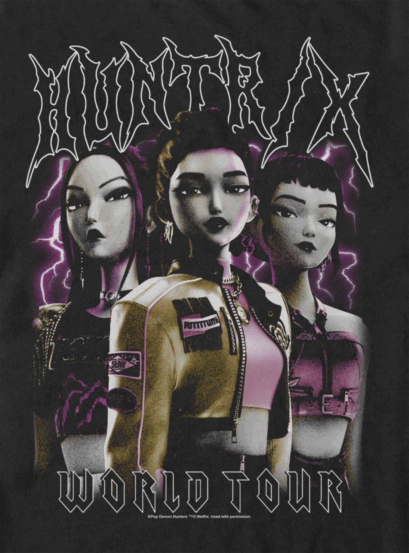 KPop Demon Hunters HUNTR/X World Tour Group Pose T-Shirt Hot Topic Exclusive, , hi-res