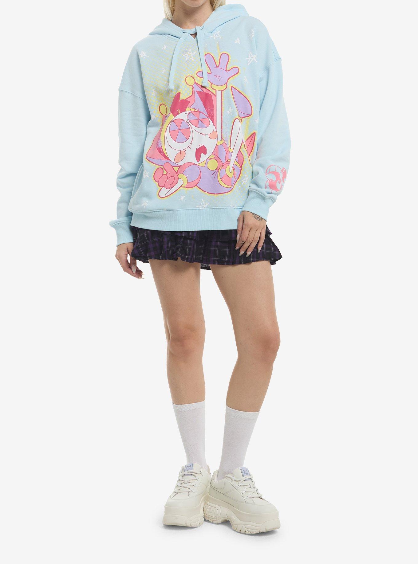 The Amazing Digital Circus Pomni Falling Hoodie, MULTI, alternate