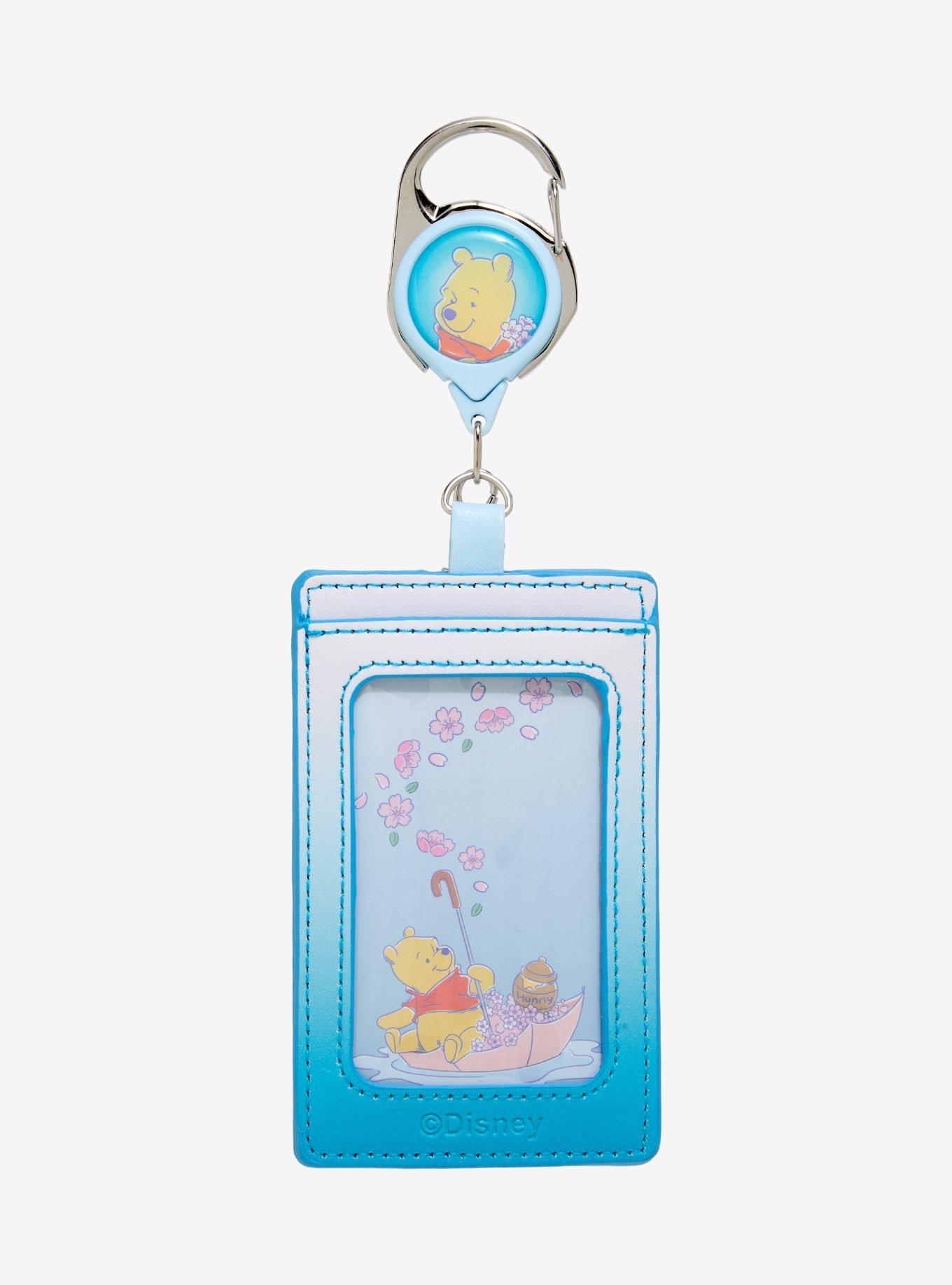 Disney Winnie The Pooh Cherry Blossom Retractable Lanyard with Charm - BoxLunch Exclusive, , alternate
