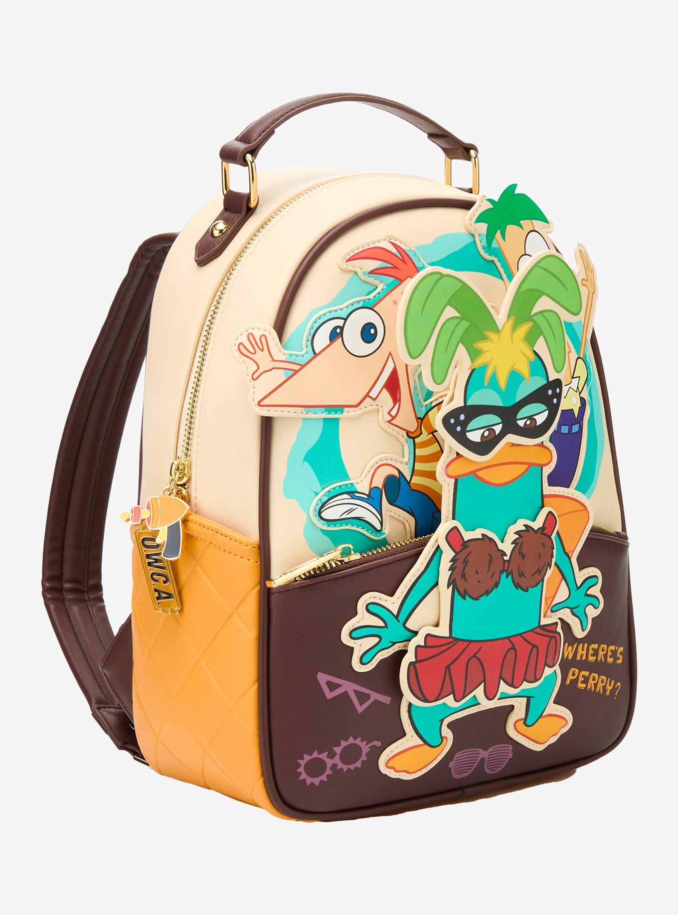 Disney Phineas and Ferb Perry the Platypus Mini Backpack &mdash; BoxLunch Exclusive, , hi-res