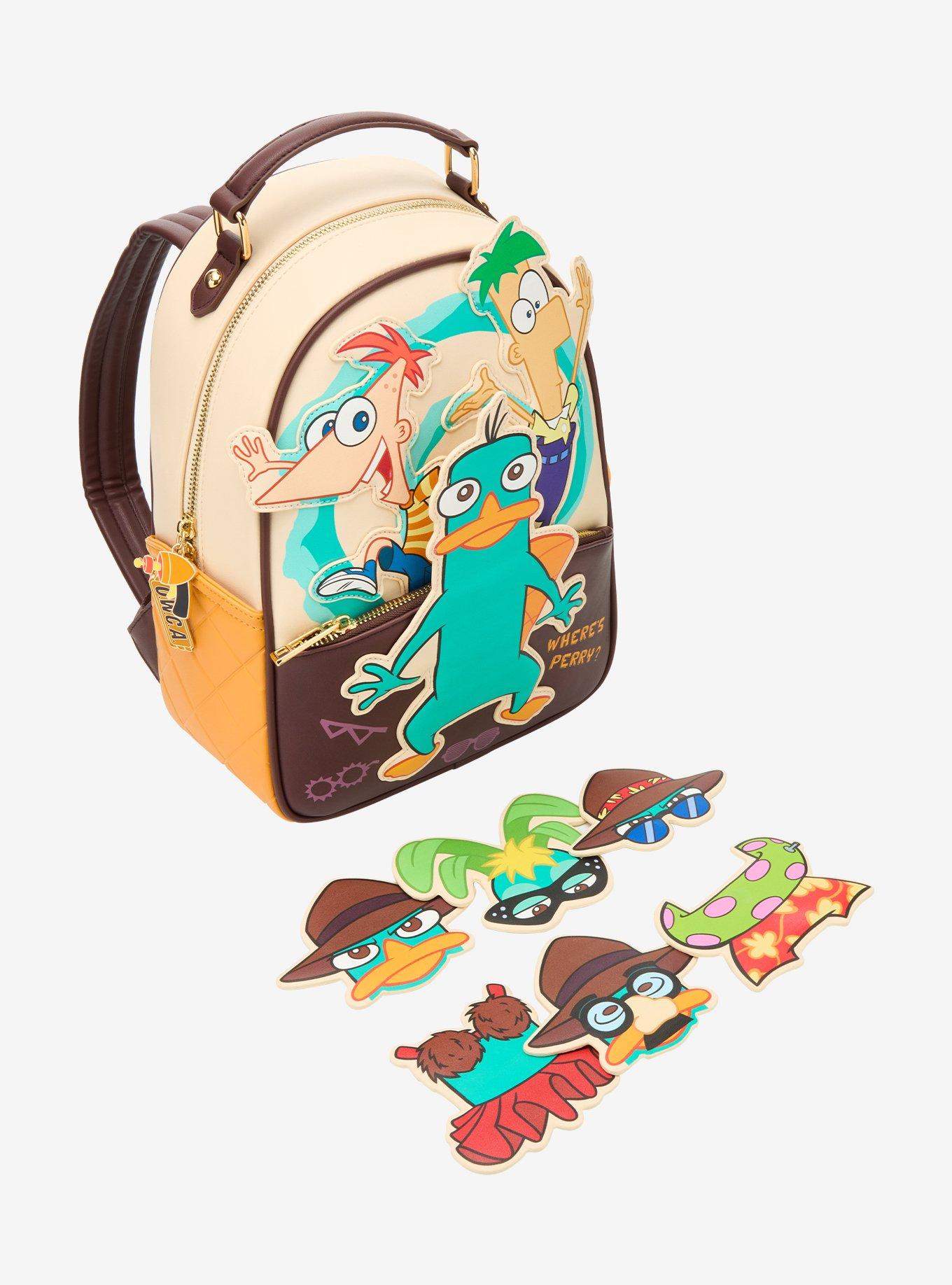 Disney Phineas and Ferb Perry the Platypus Mini Backpack &mdash; BoxLunch Exclusive, , alternate