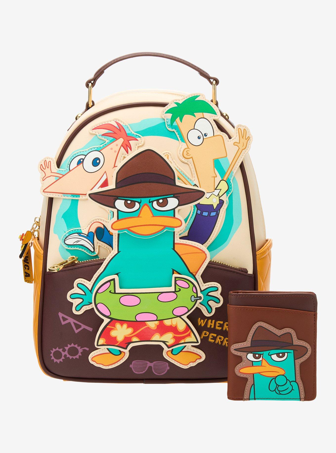Disney Phineas and Ferb Perry the Platypus Mini Backpack &mdash; BoxLunch Exclusive, , alternate