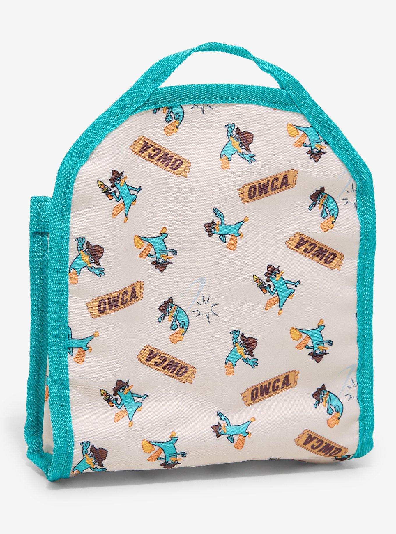 Disney Phineas & Ferb Perry the Platypus Allover Print Mini Backpack Organizer &mdash; BoxLunch Exclusive, , alternate