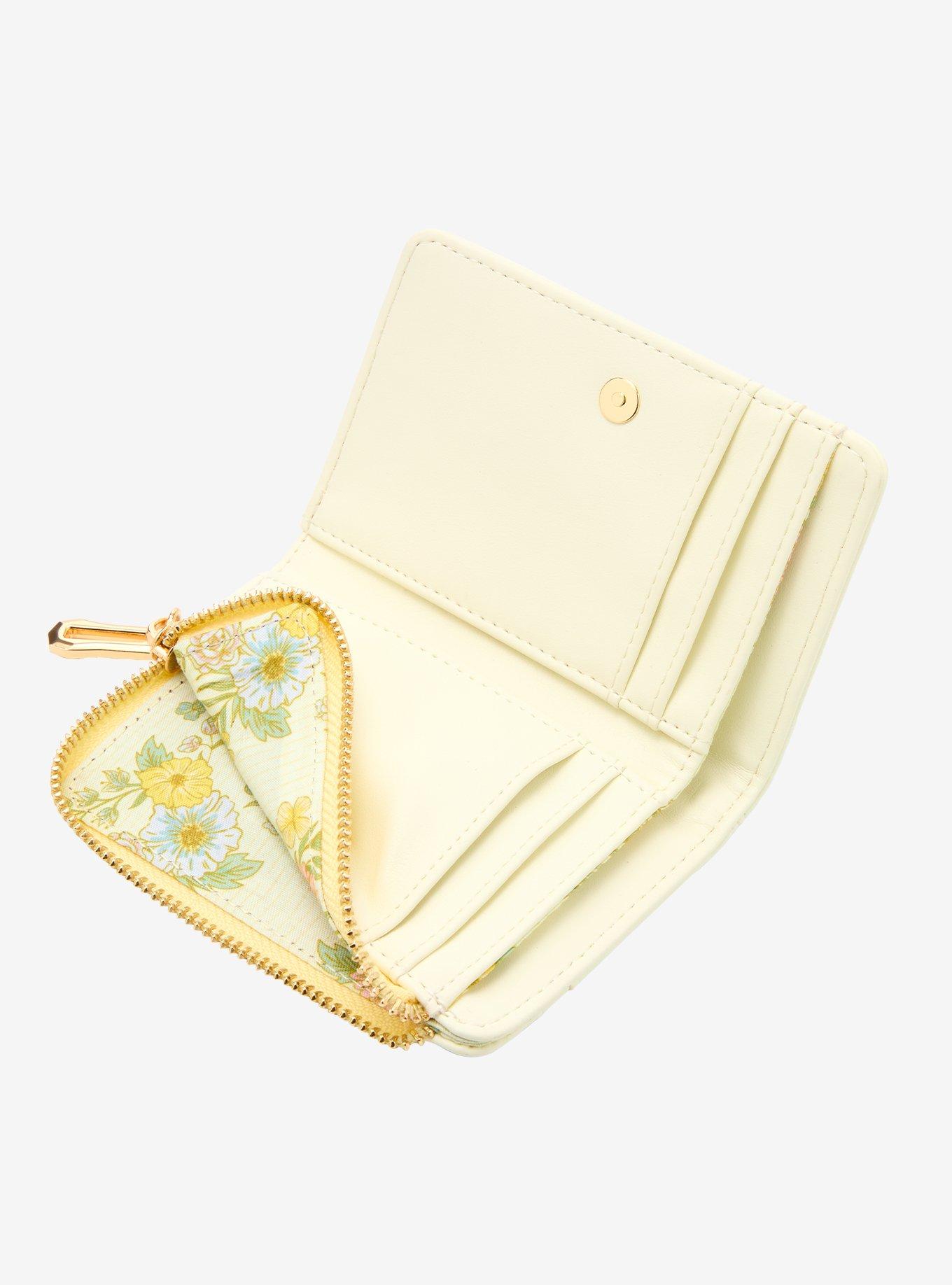 Disney Beauty and the Beast Belle & Philippe Floral Wallet - BoXLunch Exclusive, , alternate