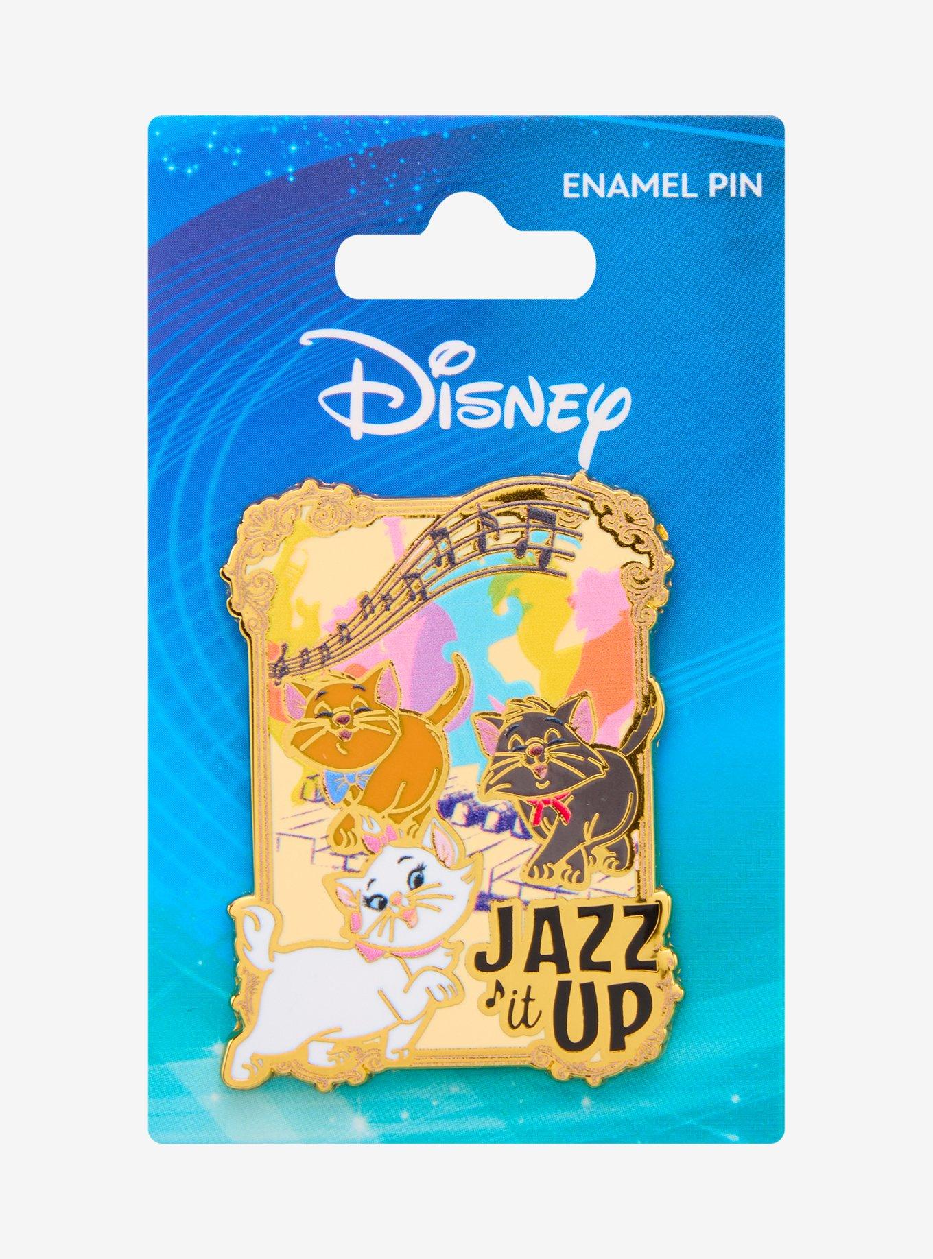 Disney The Aristocats Kittens Jazz It Up Enamel Pin - BoxLunch Exclusive, , hi-res