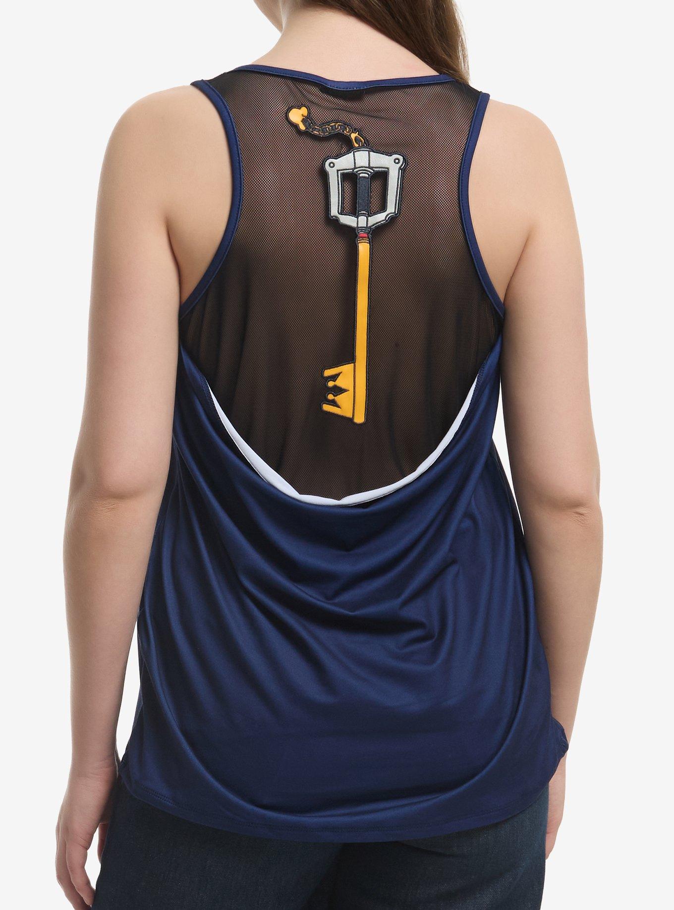 Her Universe Disney Kingdom Hearts Poster Mesh Tank Top, , hi-res