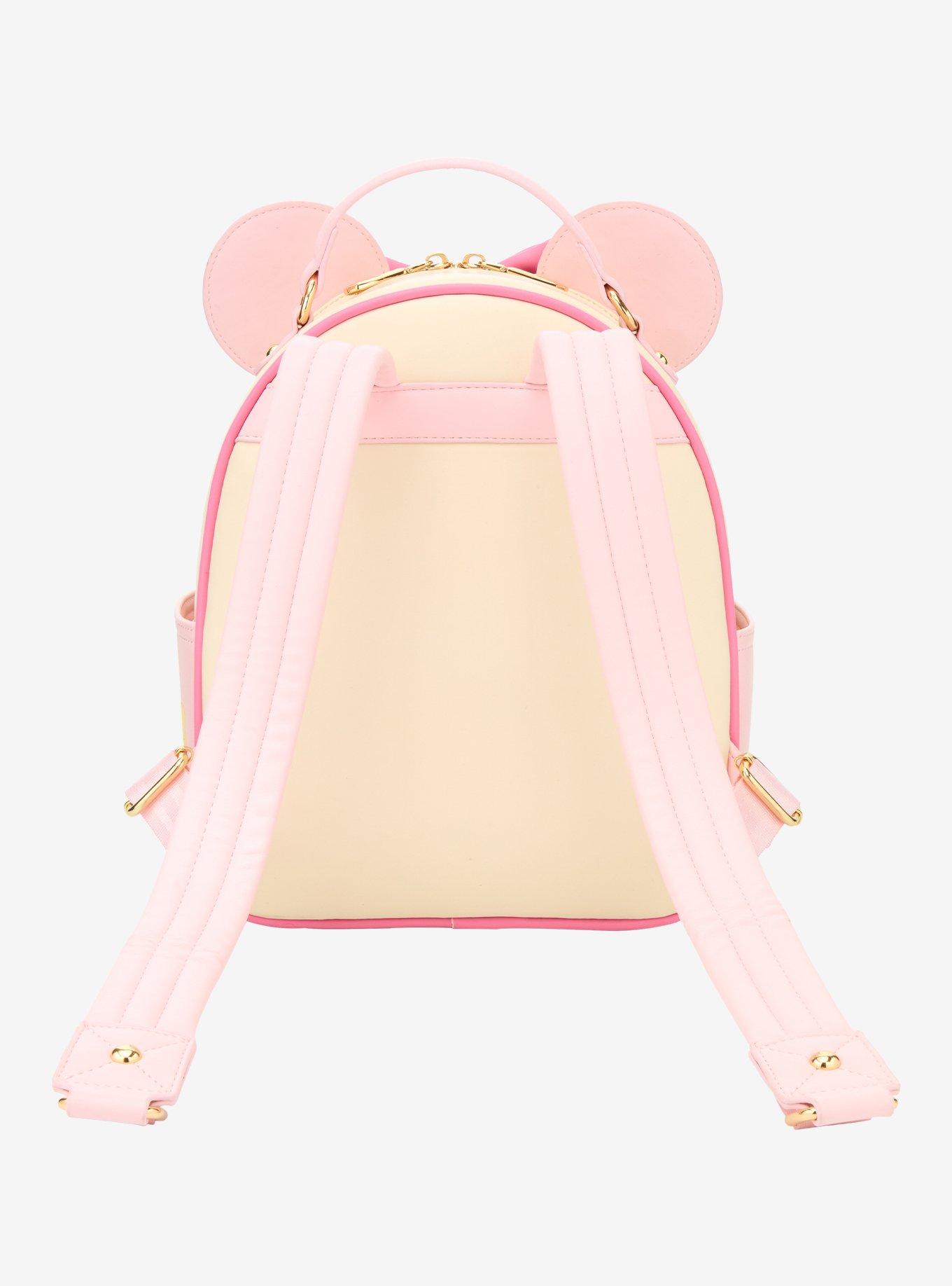 Disney Minnie Mouse Flower Magnetic Ears Mini Backpack, , alternate - view 5