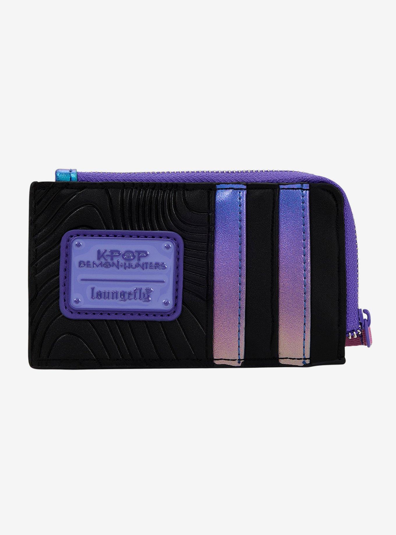 Loungefly KPop Demon Hunters Huntrix Wave Cardholder, , alternate - view 3