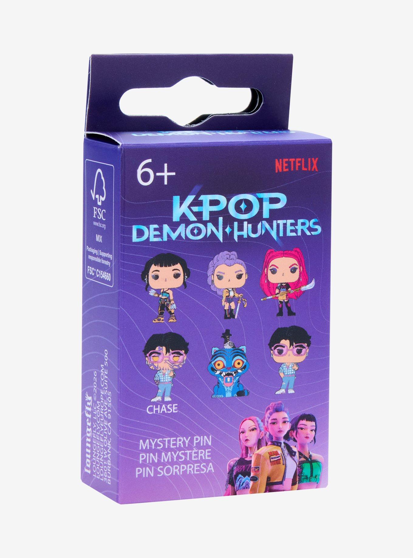 Loungefly KPop Demon Hunters Blind Box Enamel Pin, , hi-res