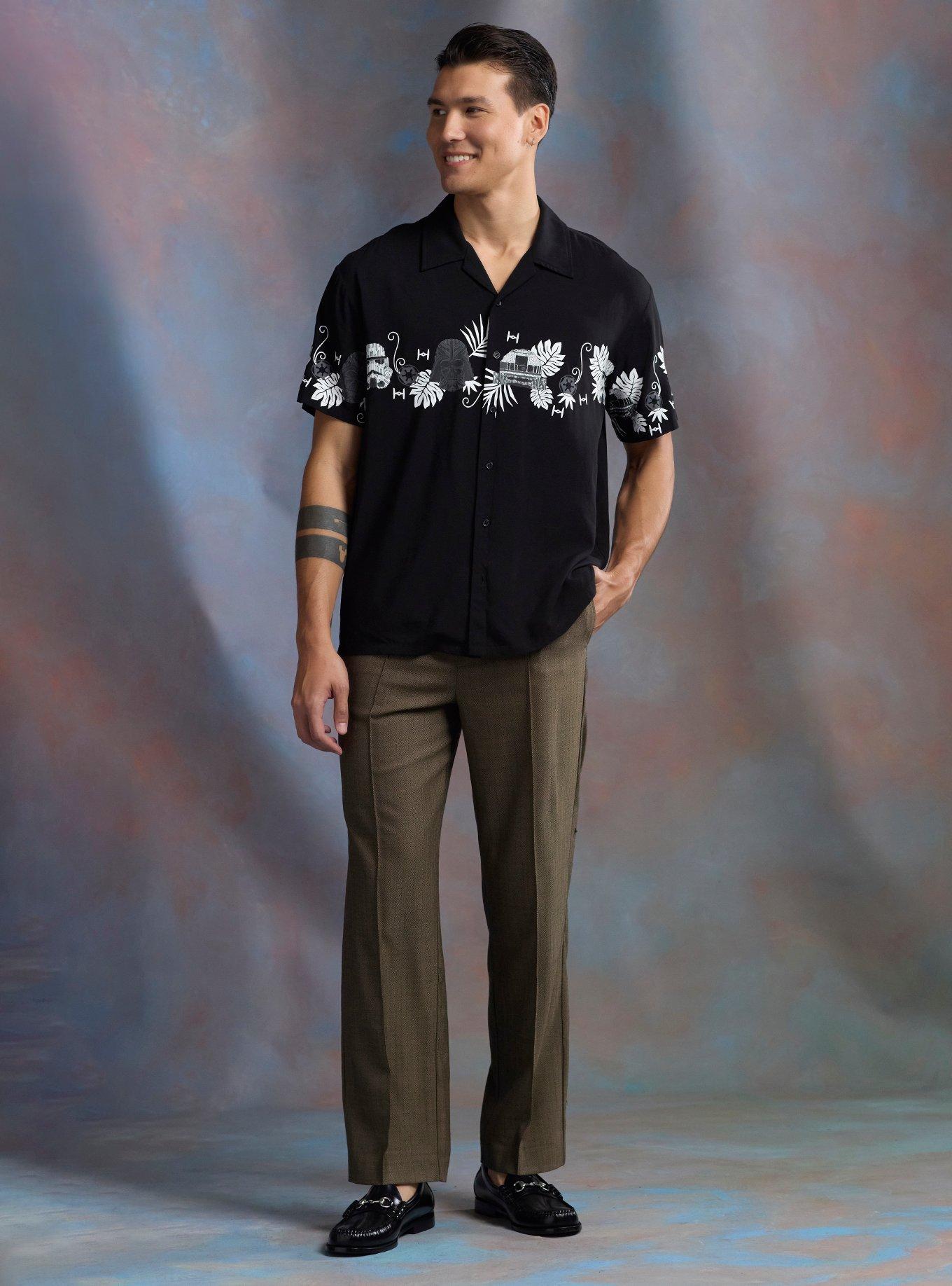 Our Universe Star Wars Tiki Woven Button-Up Our Universe Exclusive, , hi-res