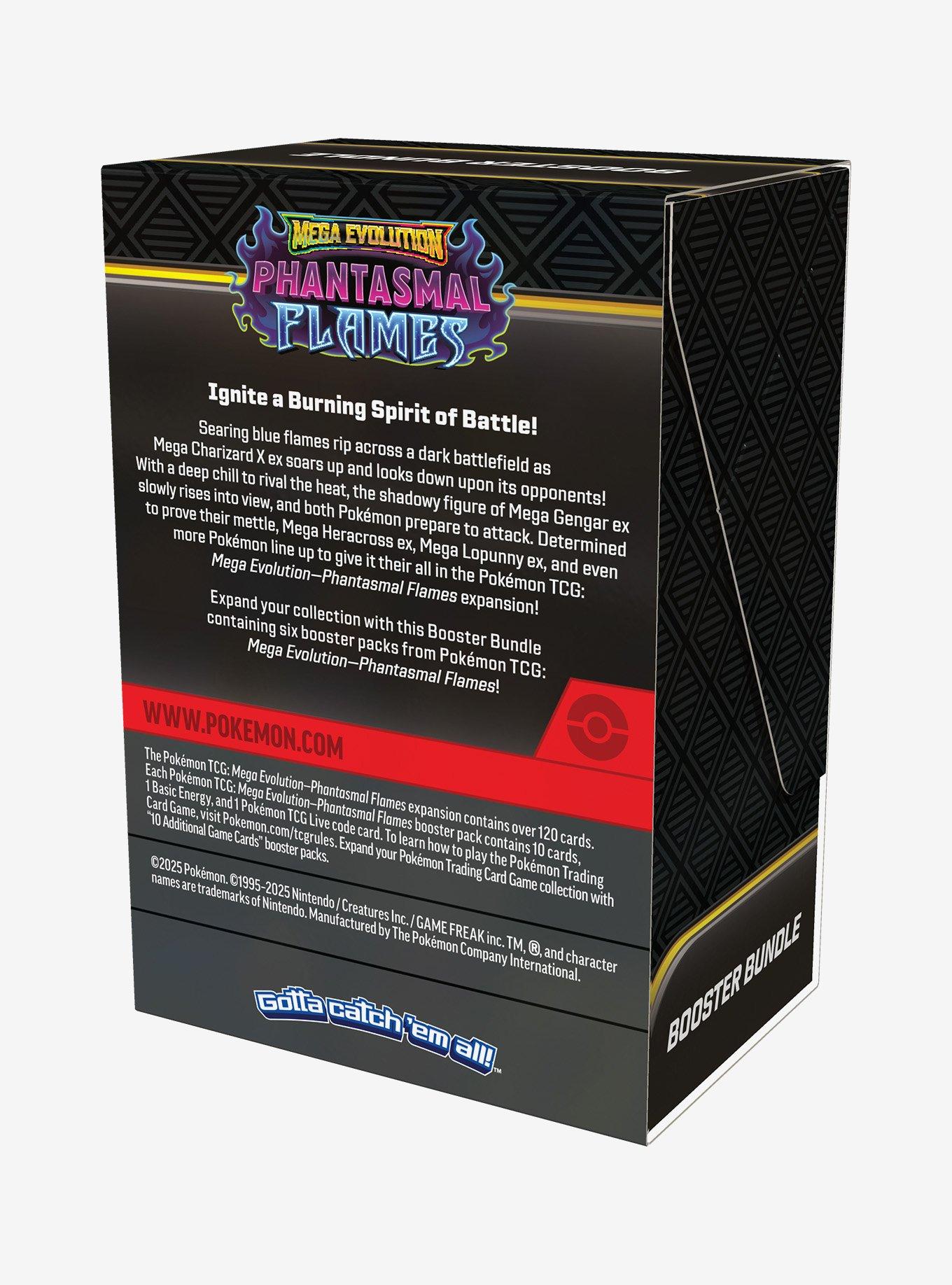 Pokémon TCG: Mega Evolution Phantasmal Flames Booster Bundle, , alternate