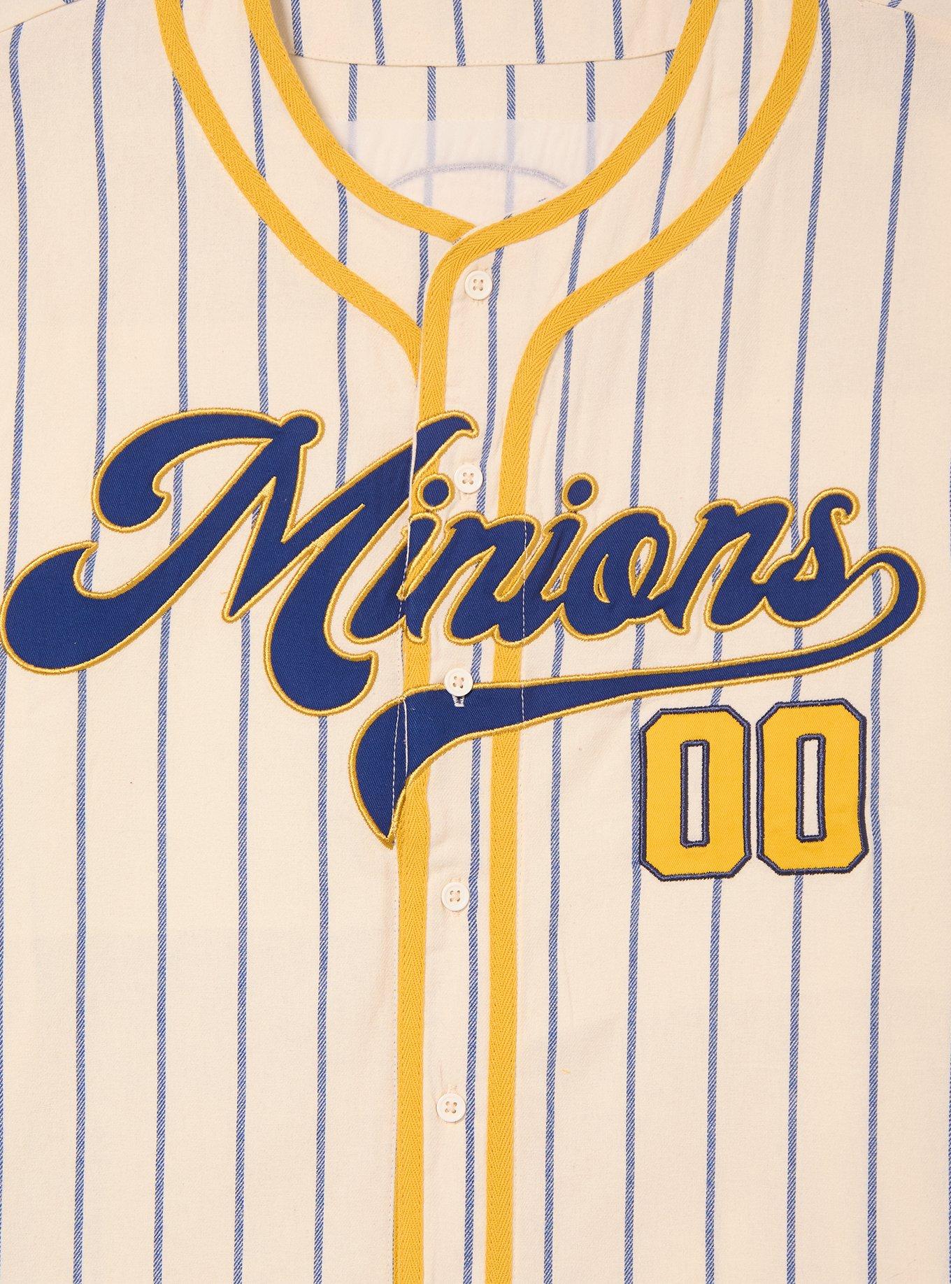 Minions Bob Striped Baseball Jersey - BoxLunch Exclusive, CREAM, alternate