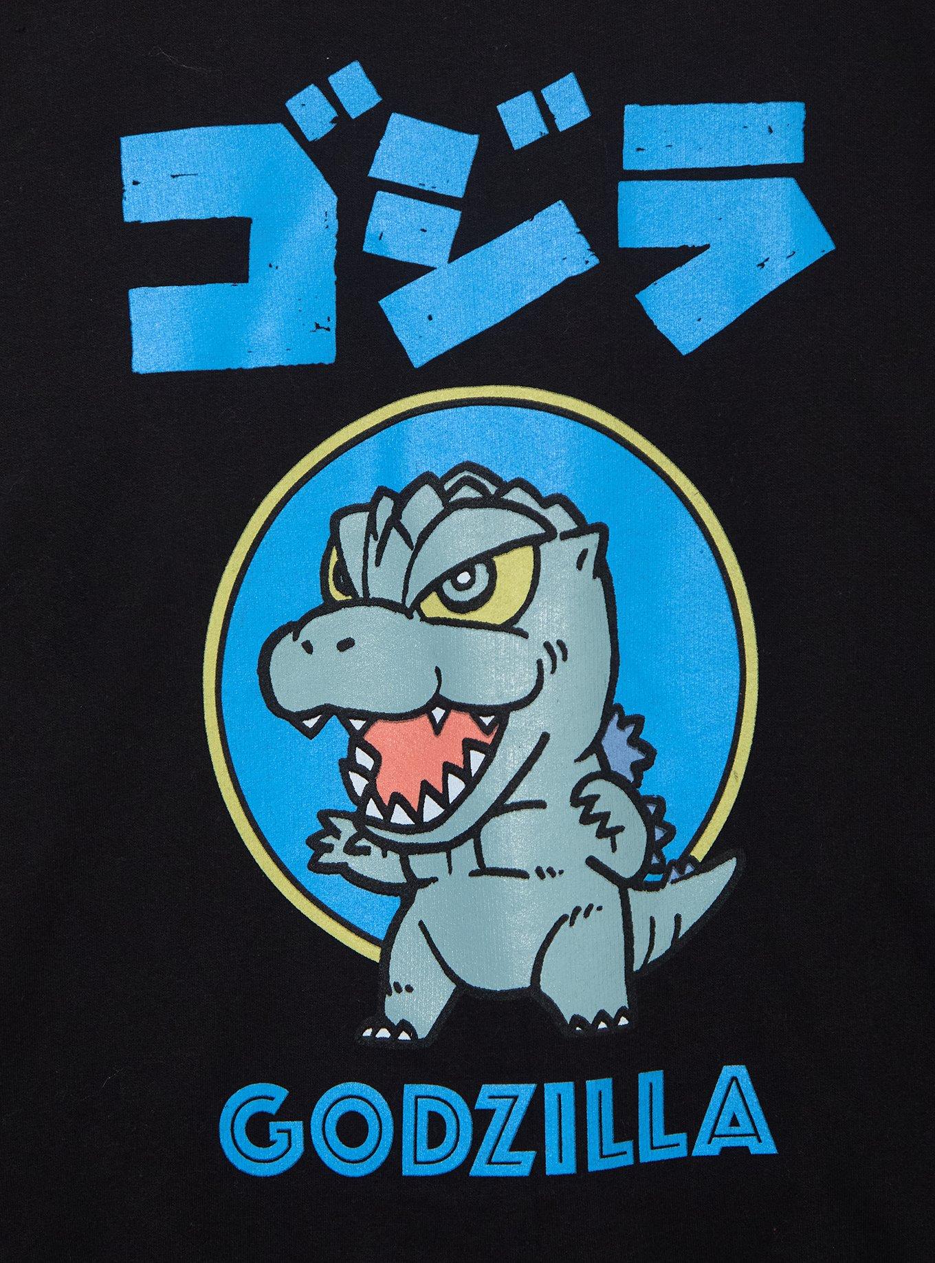 Godzilla Chibi Women's Crewneck — BoxLunch Exclusive, , hi-res