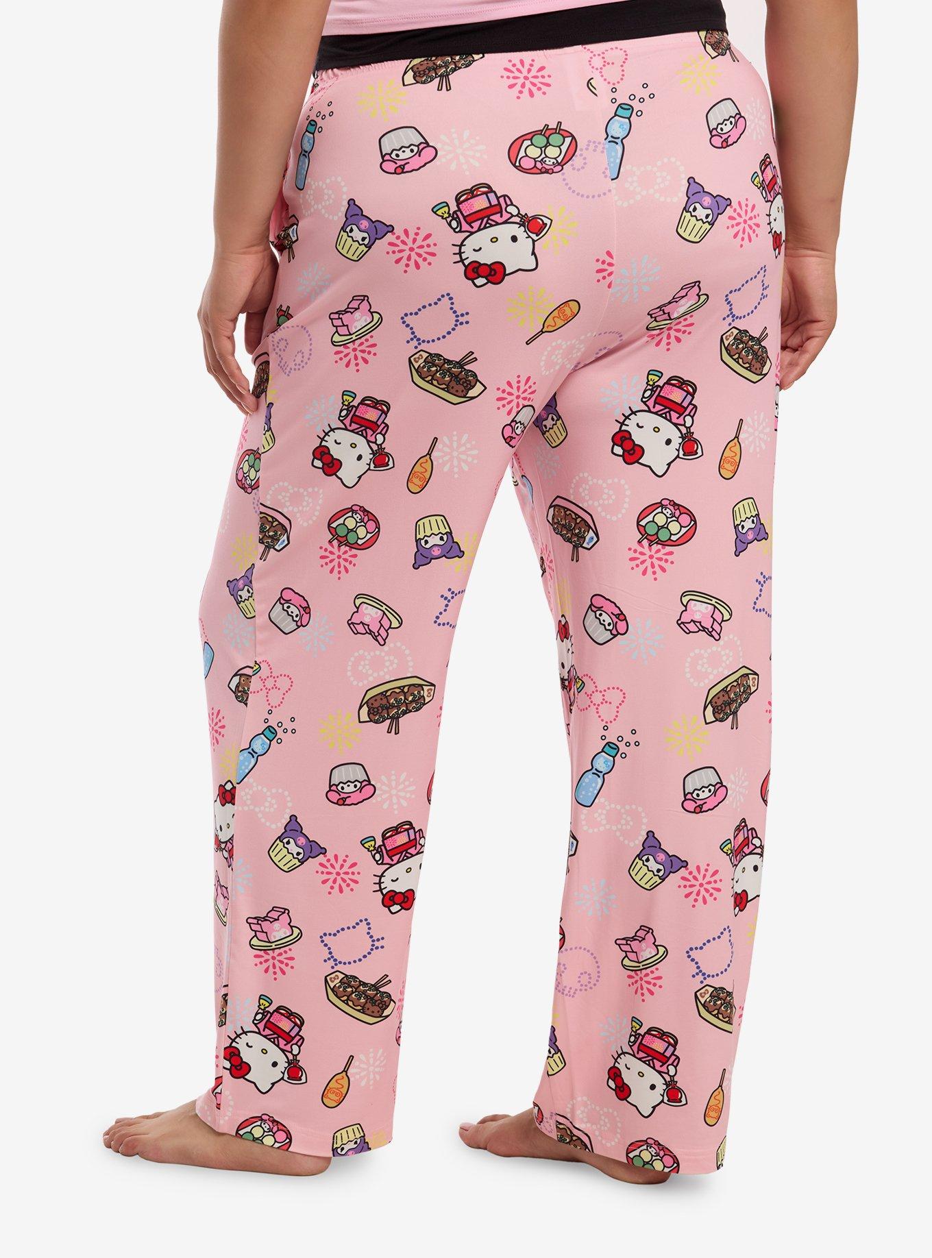 Hello Kitty Matsuri Pajama Pants Plus Size, , hi-res