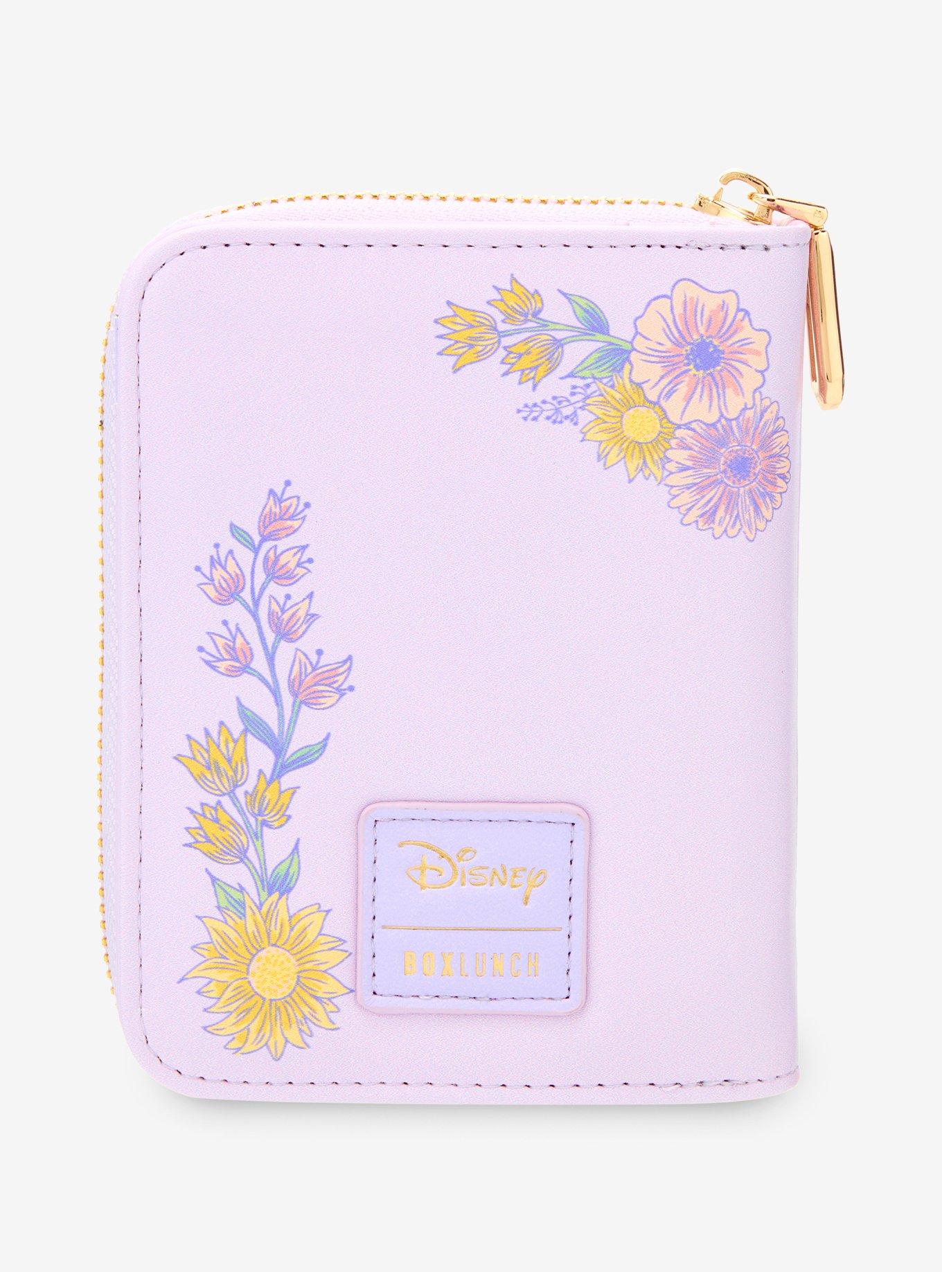 Disney Tangled Rapunzel & Maximus Floral Zip Wallet &mdash; BoxLunch Exclusive, , alternate