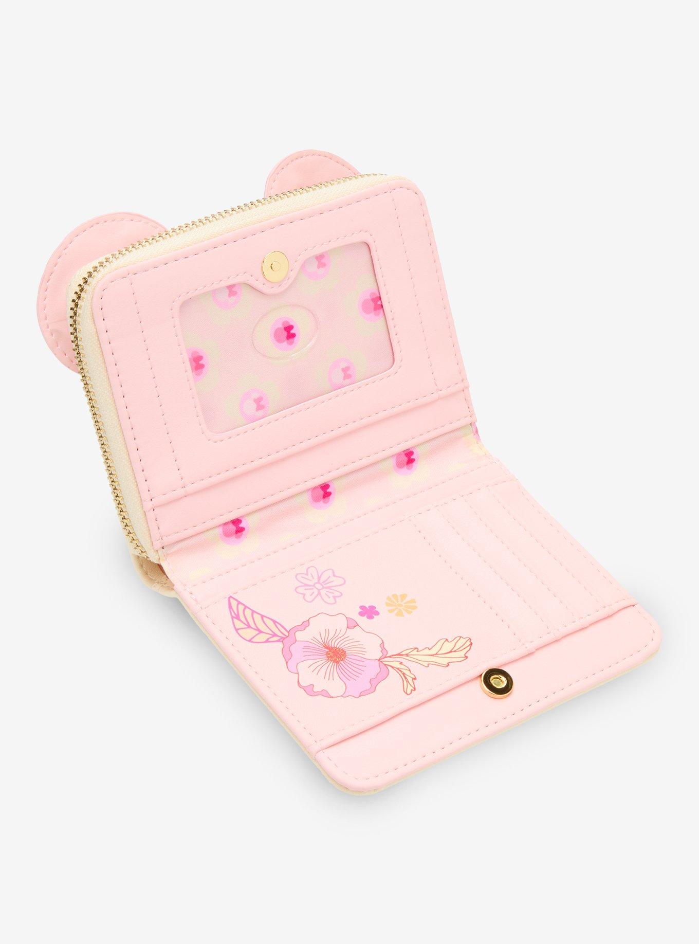 Disney Minnie Mouse Flower Zip Wallet &mdash; BoxLunch Exclusive, , alternate