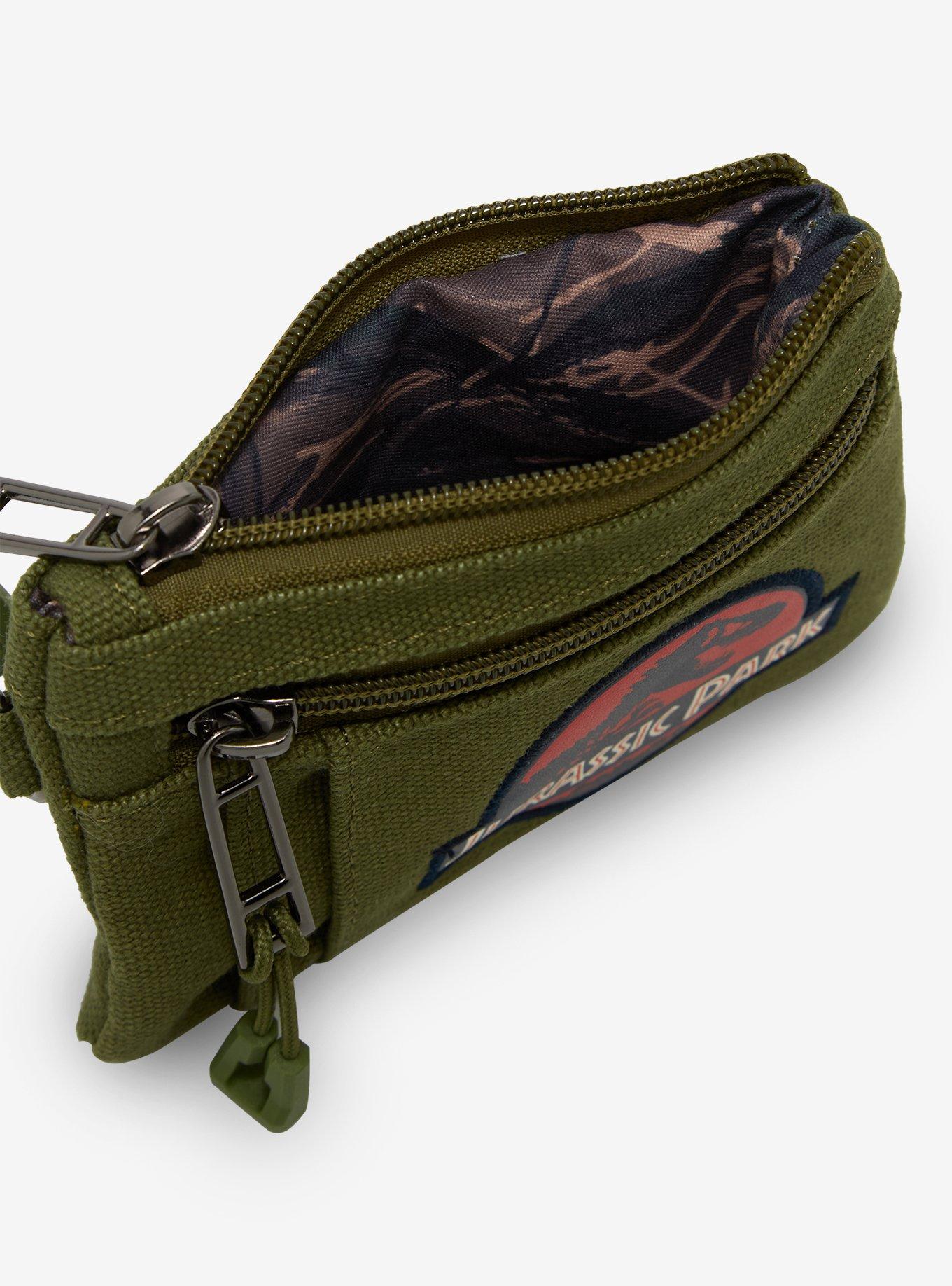 Jurassic Park Patches Canvas Cardholder - BoxLunch Exclusive, , alternate