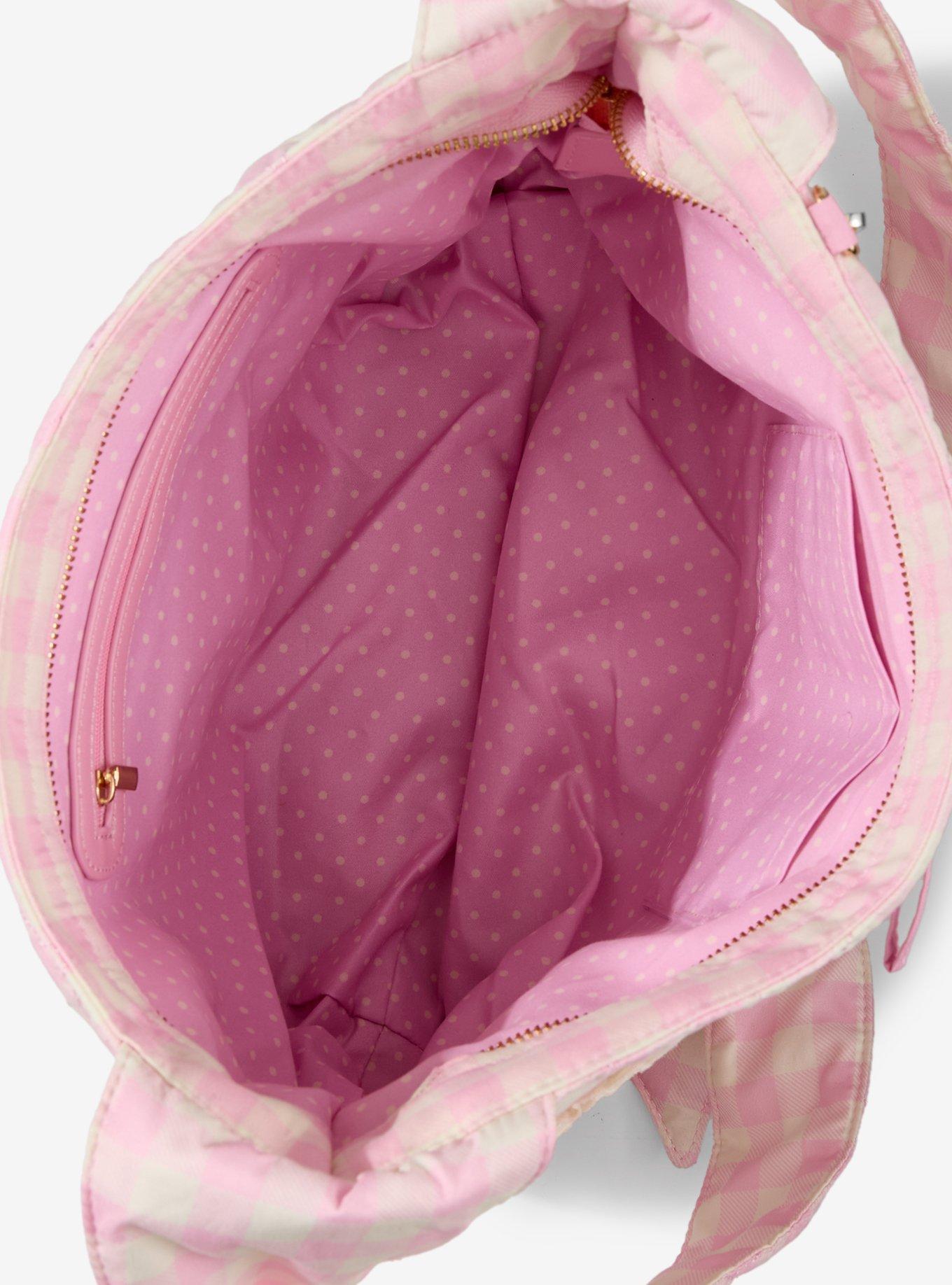 Strawberry Shortcake Pink Gingham Crossbody Bag &mdash; BoxLunch Exclusive, , alternate