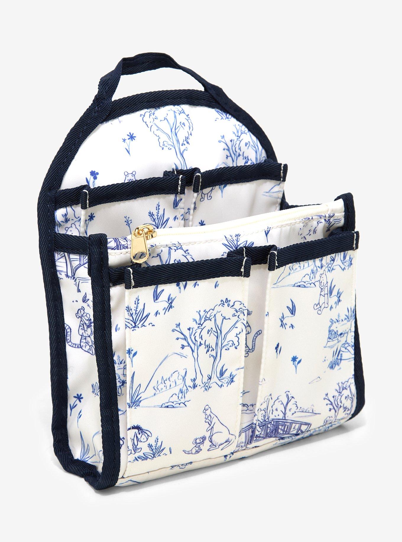 Disney Winnie the Pooh Character Sketches Allover Print Mini Backpack Organizer - BoxLunch Exclusive, , hi-res