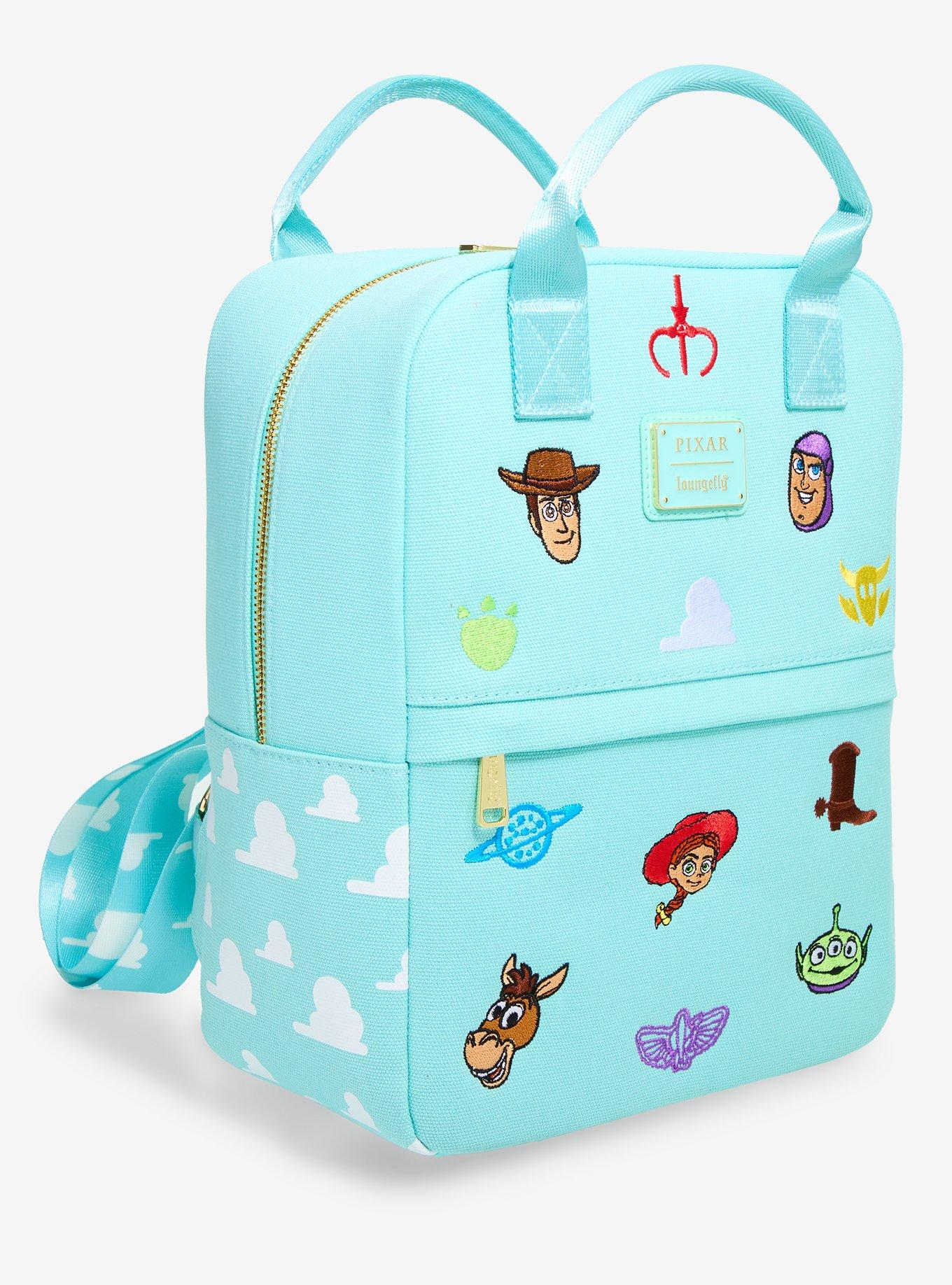 Loungefly Disney Pixar Toy Story Embroidered Icons Canvas Mini Backpack &mdash; BoxLunch Exclusive, , hi-res