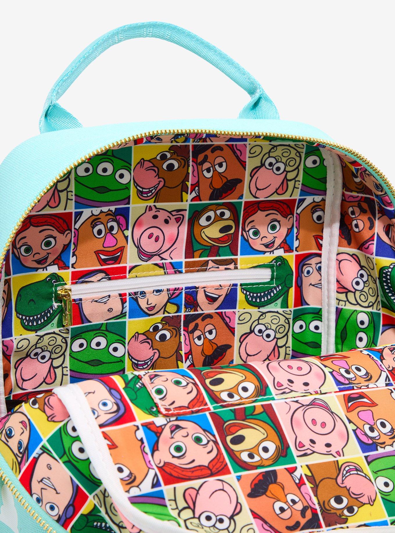 Loungefly Disney Pixar Toy Story Embroidered Icons Canvas Mini Backpack &mdash; BoxLunch Exclusive, , alternate