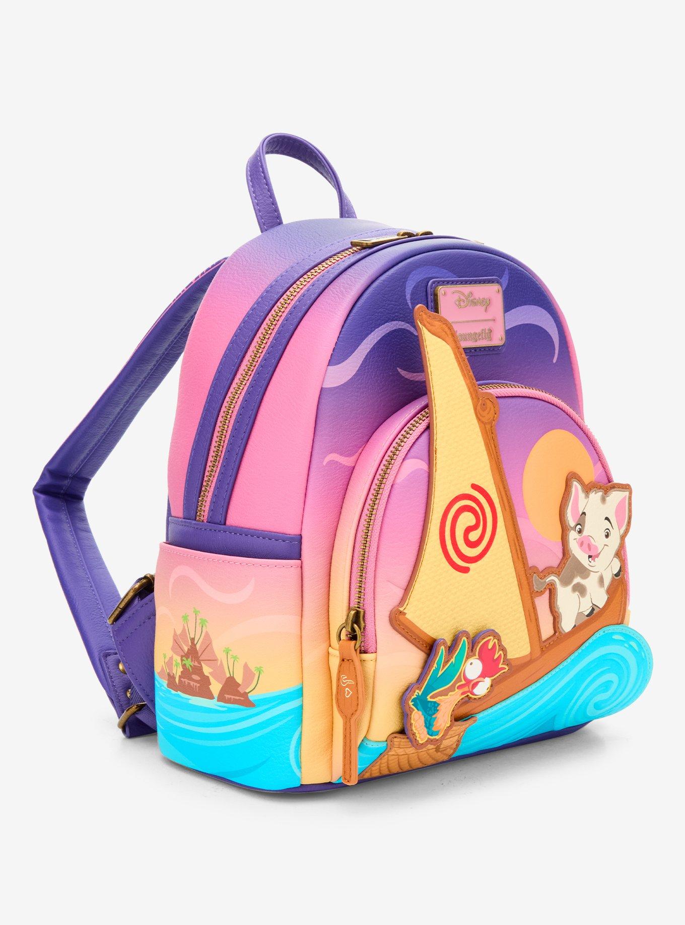 Loungefly Disney Moana Pua & Hei Hei Boat Mini Backpack - BoxLunch Exclusive, , hi-res