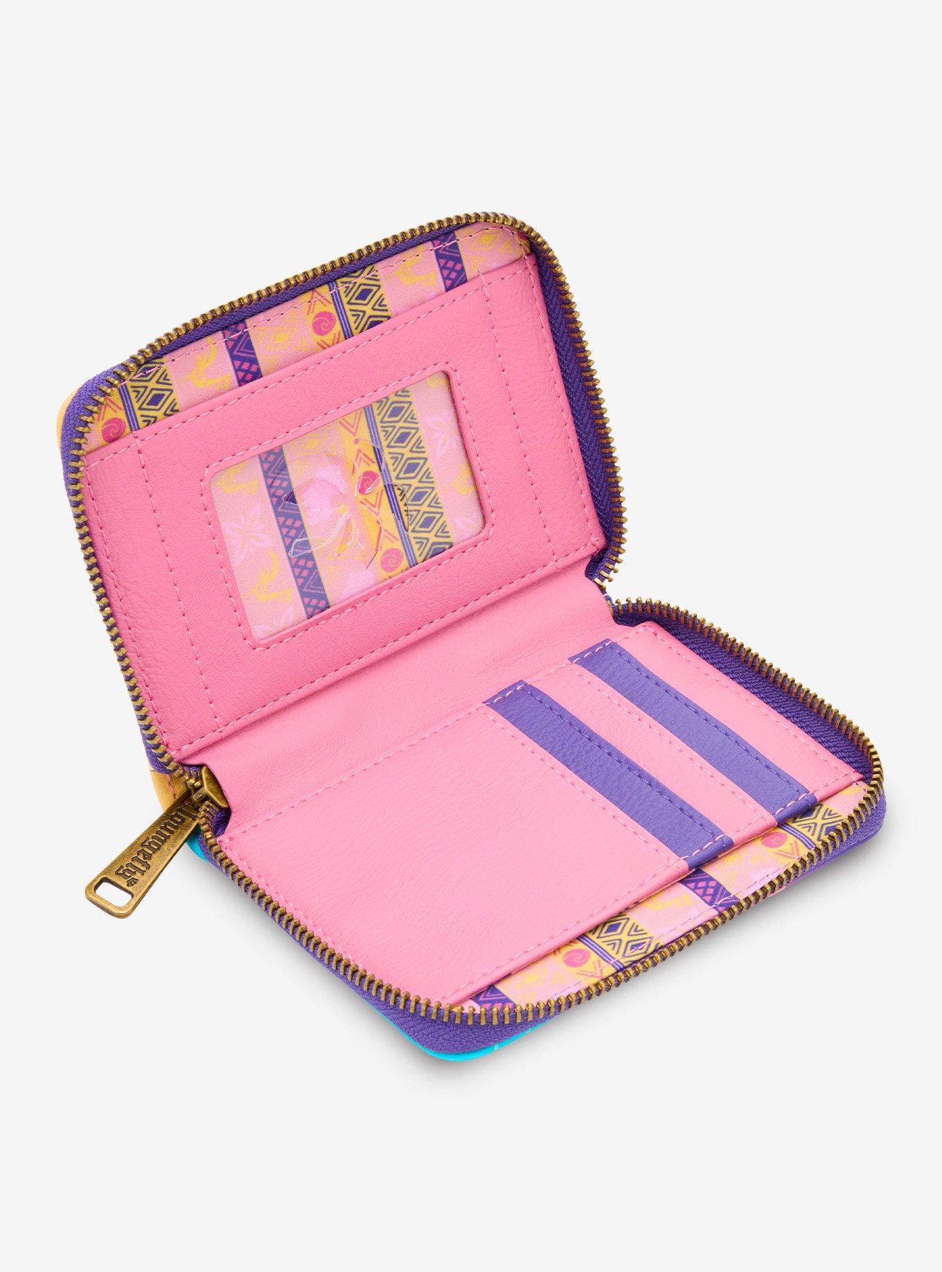 Loungefly Disney Moana Pua & Hei Hei Sunset Small Zip Wallet - BoxLunch Exclusive, , alternate