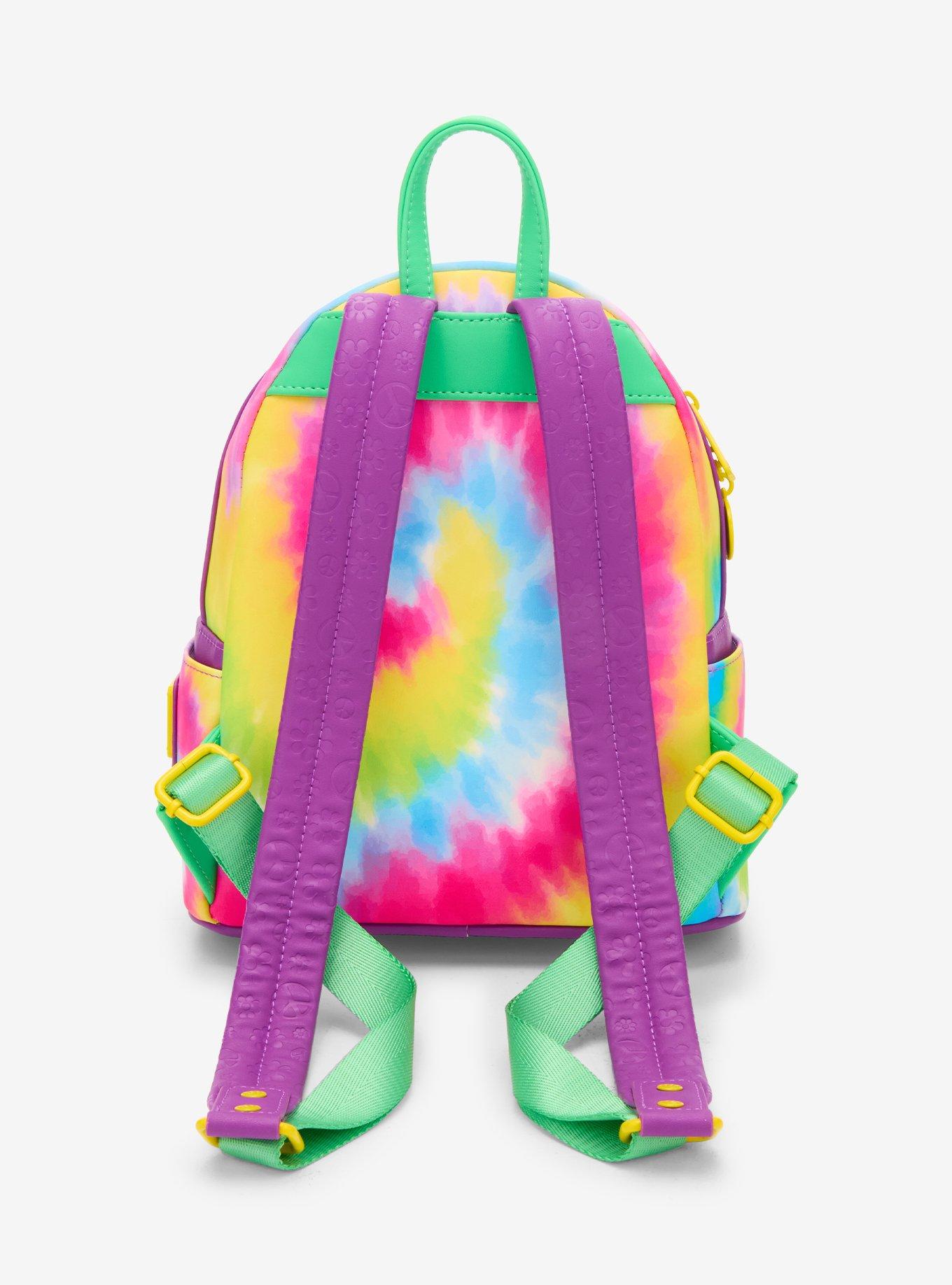 Loungefly Disney Pixar Cars Fillmore Tie-Dye Min Backpack - BoxLunch Exclusive, , alternate