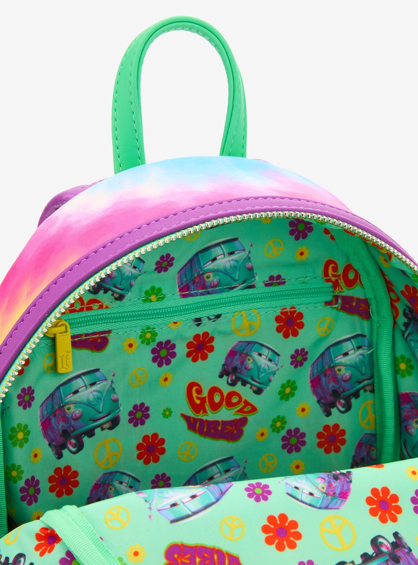Loungefly Disney Pixar Cars Fillmore Tie-Dye Min Backpack - BoxLunch Exclusive, , alternate