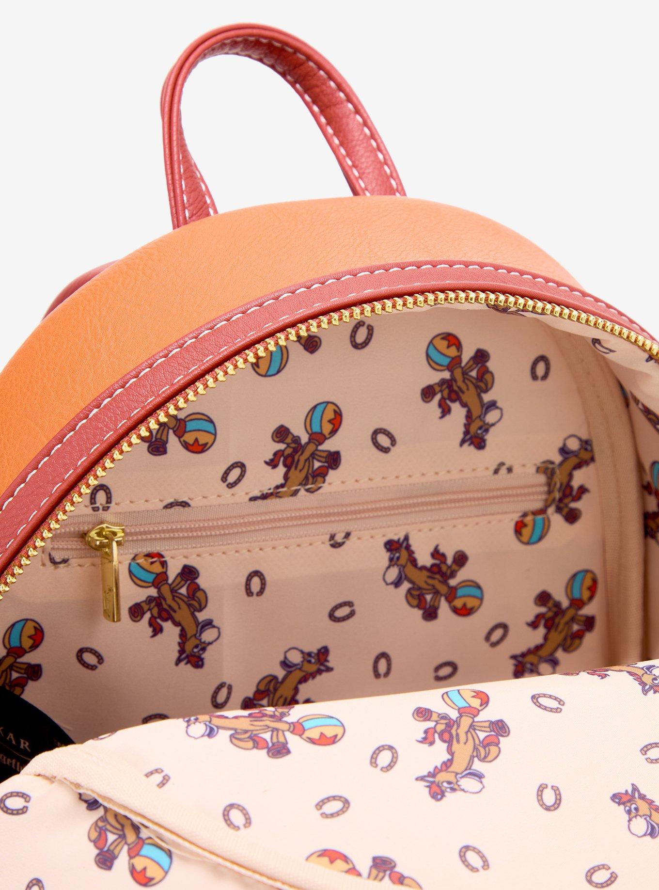 Loungefly Disney Pixar Toy Story Bullseye Saddle Mini Backpack &mdash; BoxLunch Exclusive, , alternate