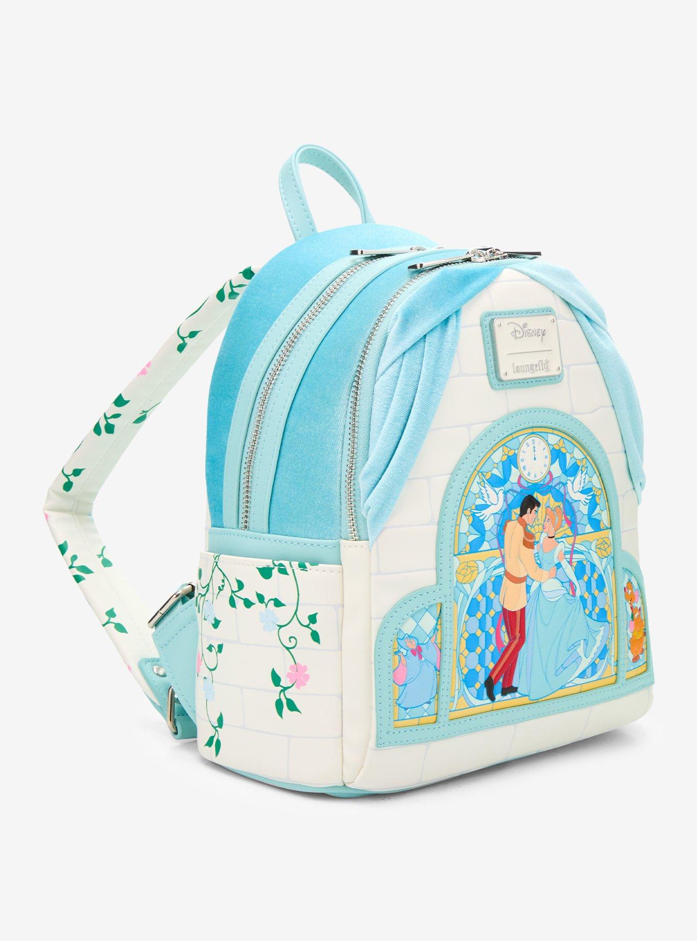 Loungefly Disney Cinderella Stained Glass Portrait Mini Backpack - BoxLunch Exclusive, , hi-res