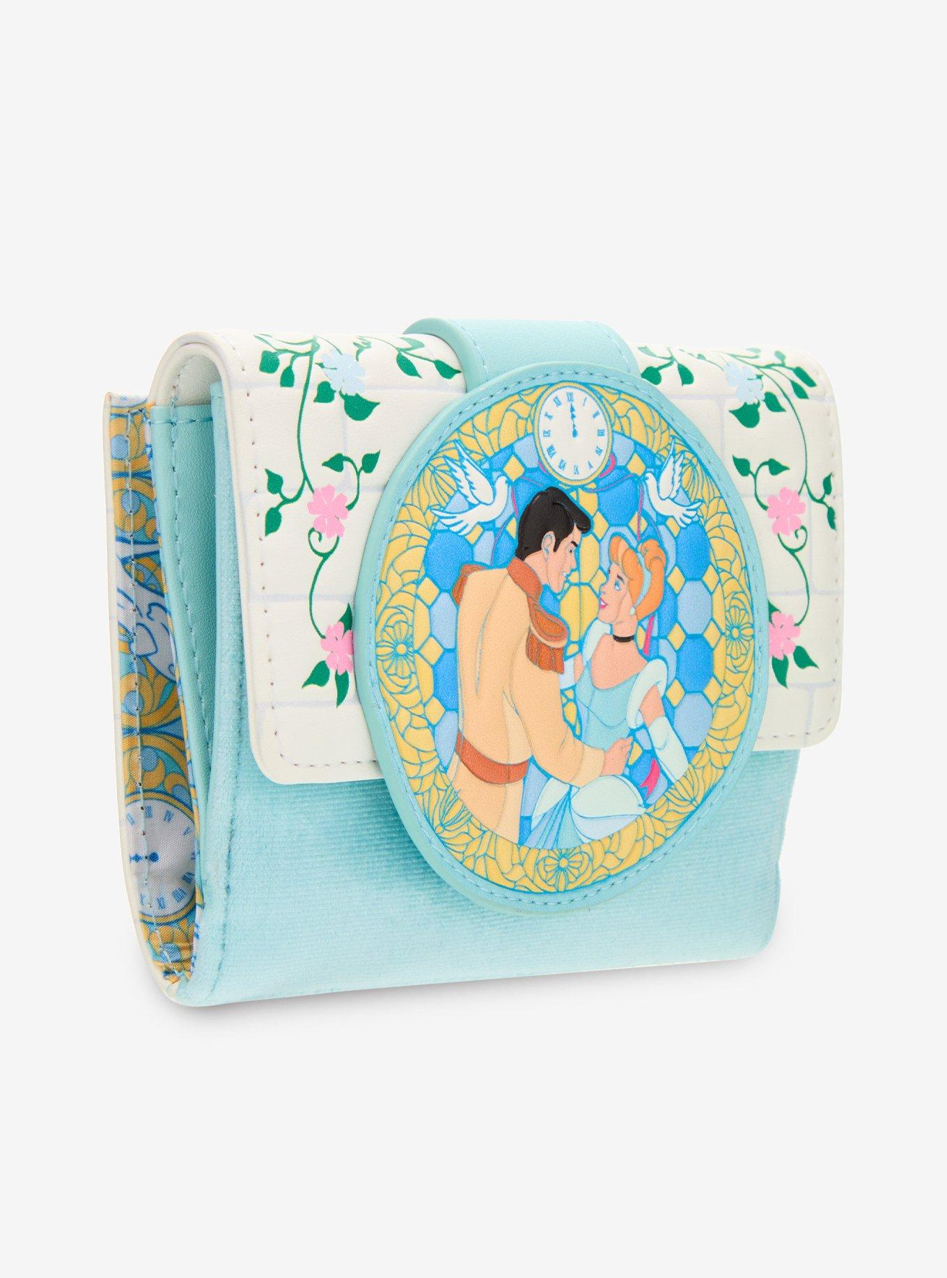 Loungefly Disney Cinderella Stained Glass Mini Wallet- BoxLunch Exclusive