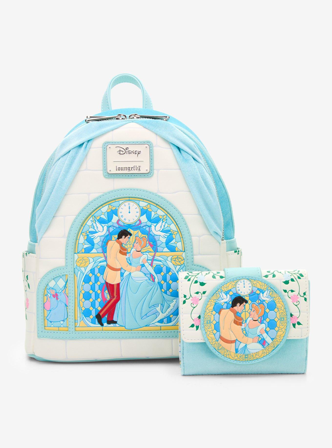 Loungefly Disney Cinderella Stained Glass Mini Wallet- BoxLunch Exclusive, , alternate