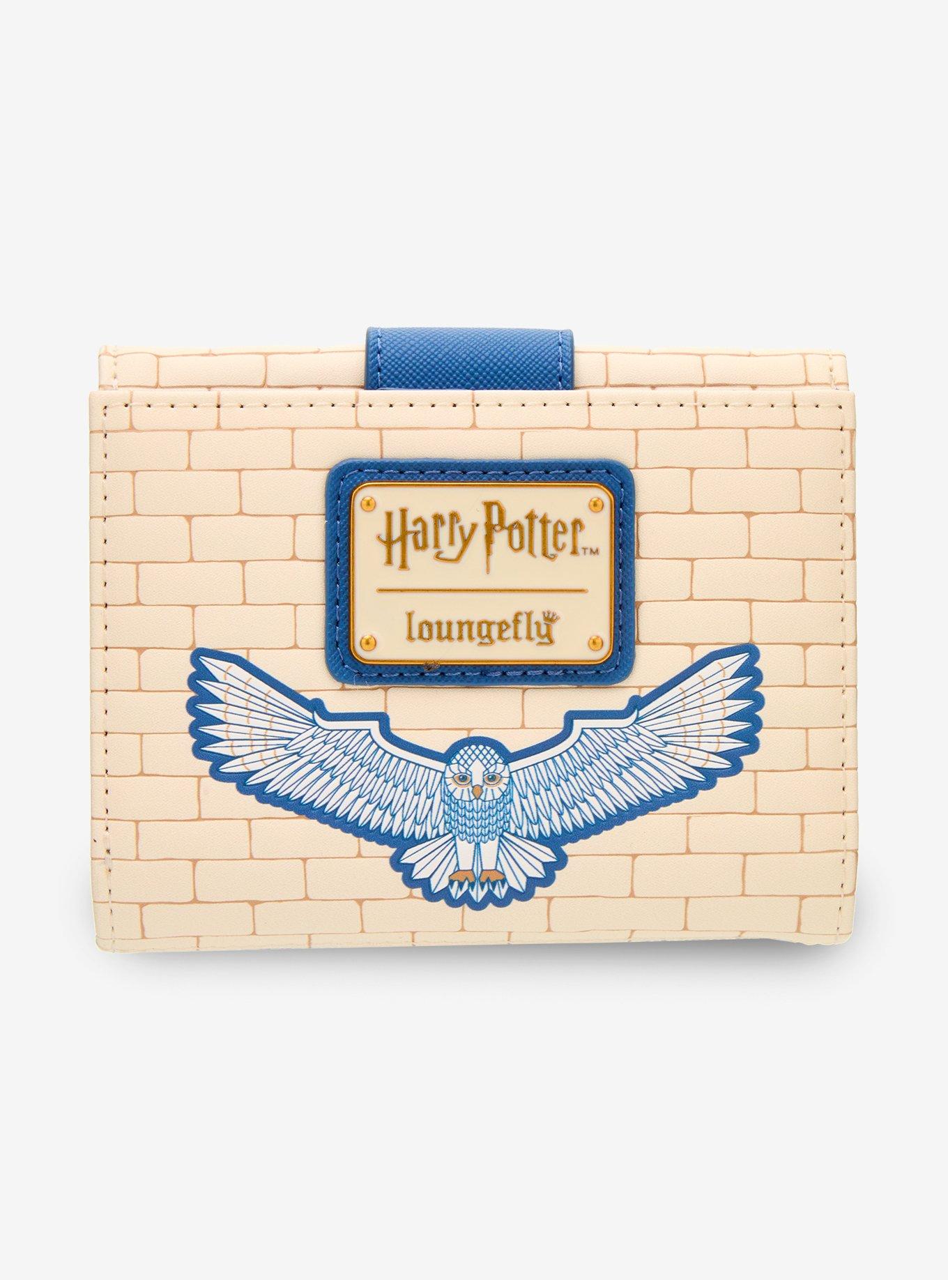 Loungefly Harry Potter Hedwig Hogwarts Stained Glass Zip Wallet &mdash; BoxLunch Exclusive, , alternate