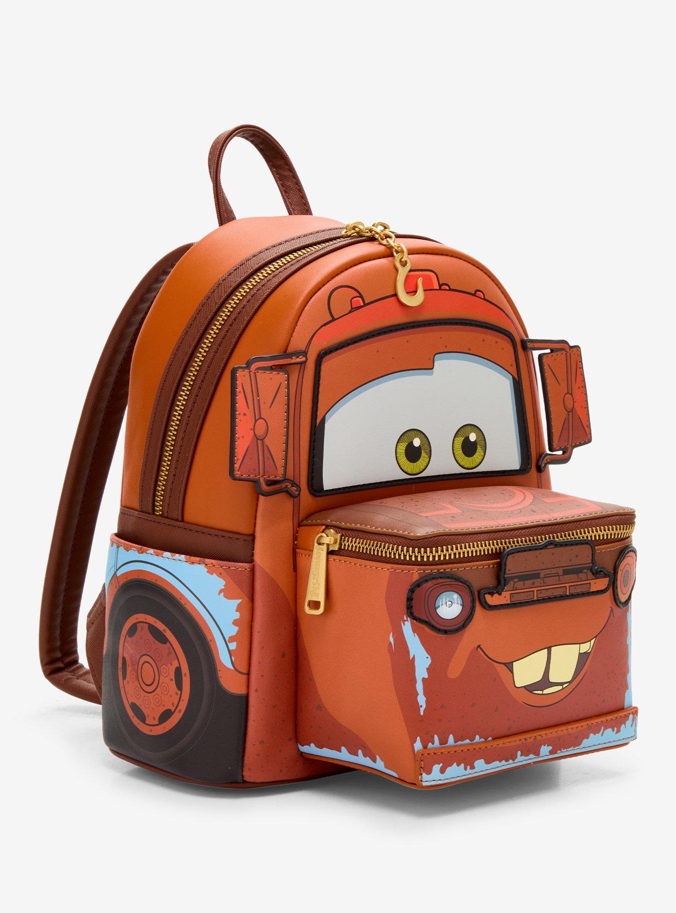 Loungefly Disney Pixar Cars Figural Mater Light-Up Mini Backpack - BoxLunch Exclusive, , alternate