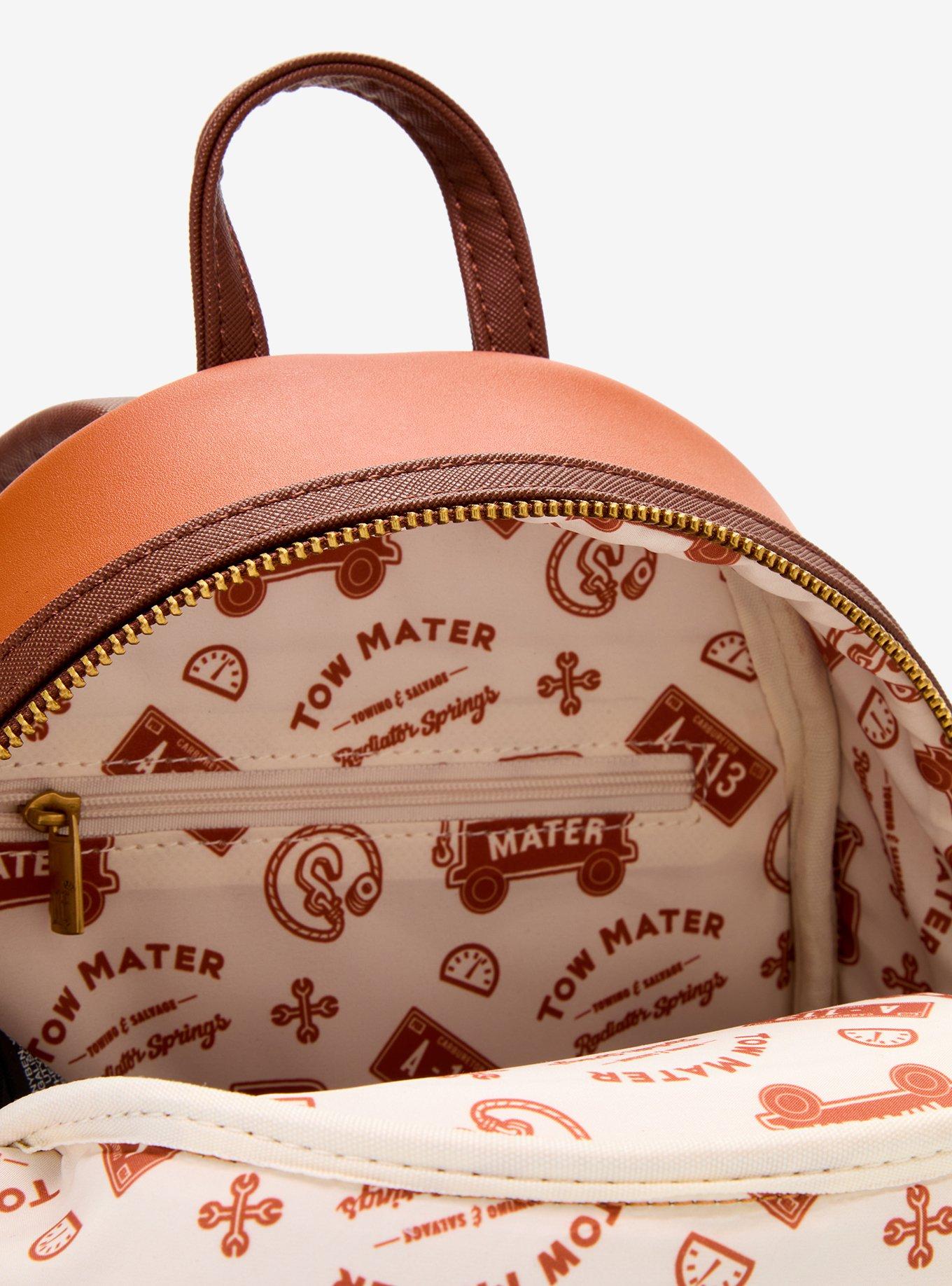 Loungefly Disney Pixar Cars Figural Mater Light-Up Mini Backpack - BoxLunch Exclusive, , alternate