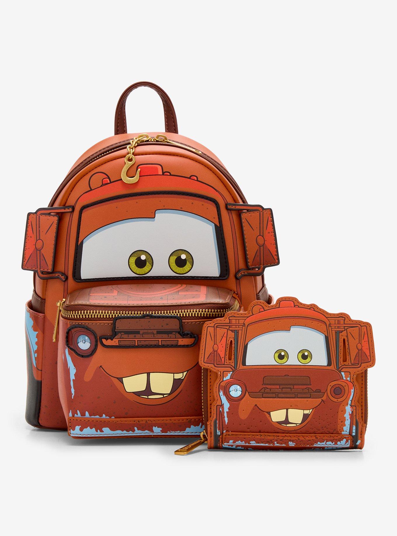 Loungefly Disney Pixar Cars Figural Mater Light-Up Mini Backpack - BoxLunch Exclusive, , alternate