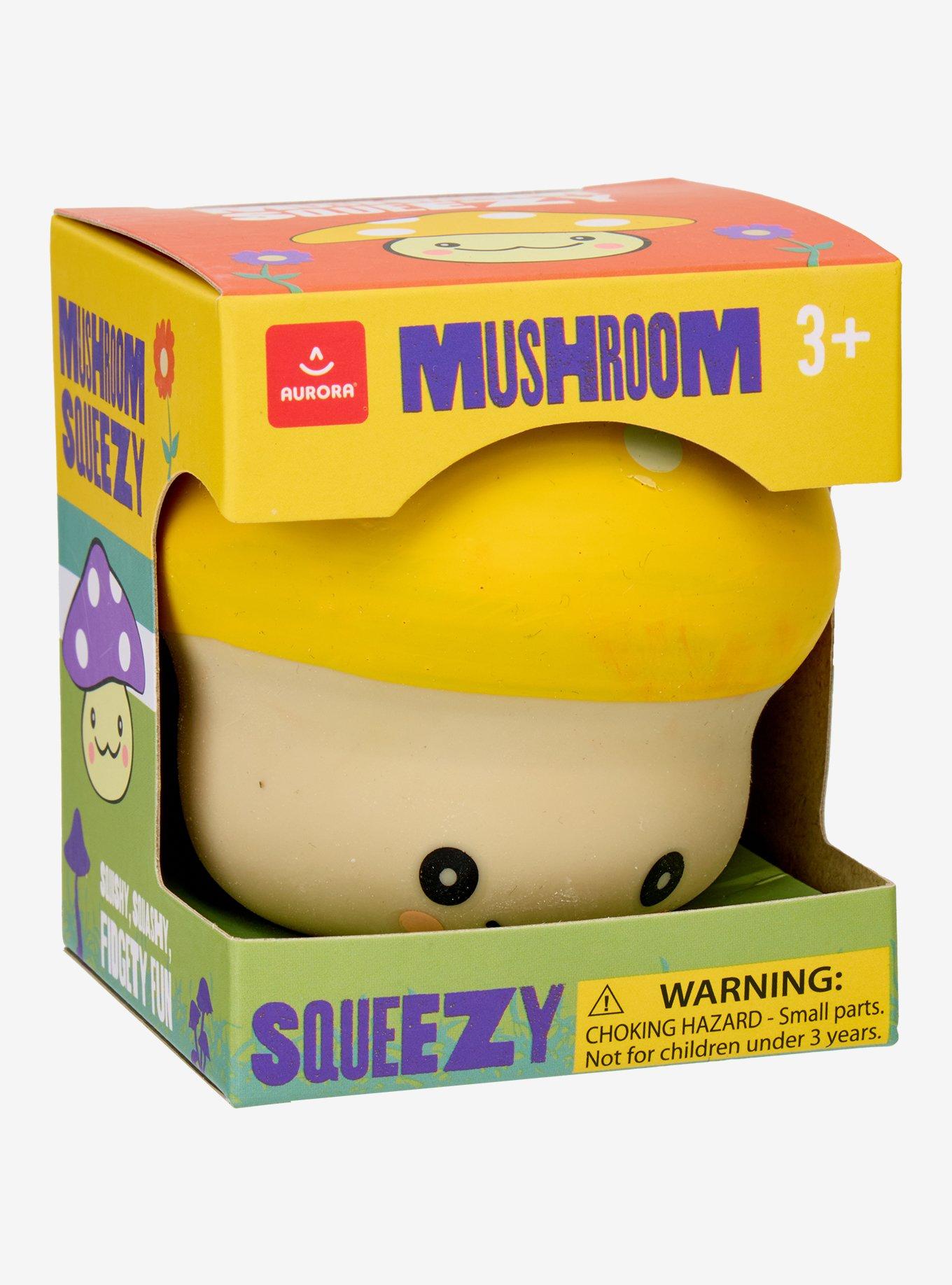 Mushroom Squeezy Squishy Toy, , alternate