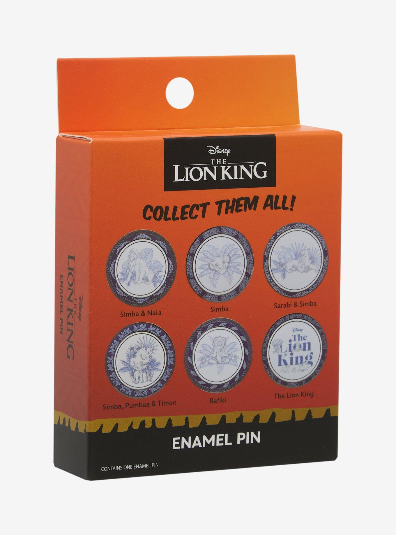 Disney The Lion King Porcelain Plates Blind Box Enamel Pin - BoxLunch Exclusive, , hi-res