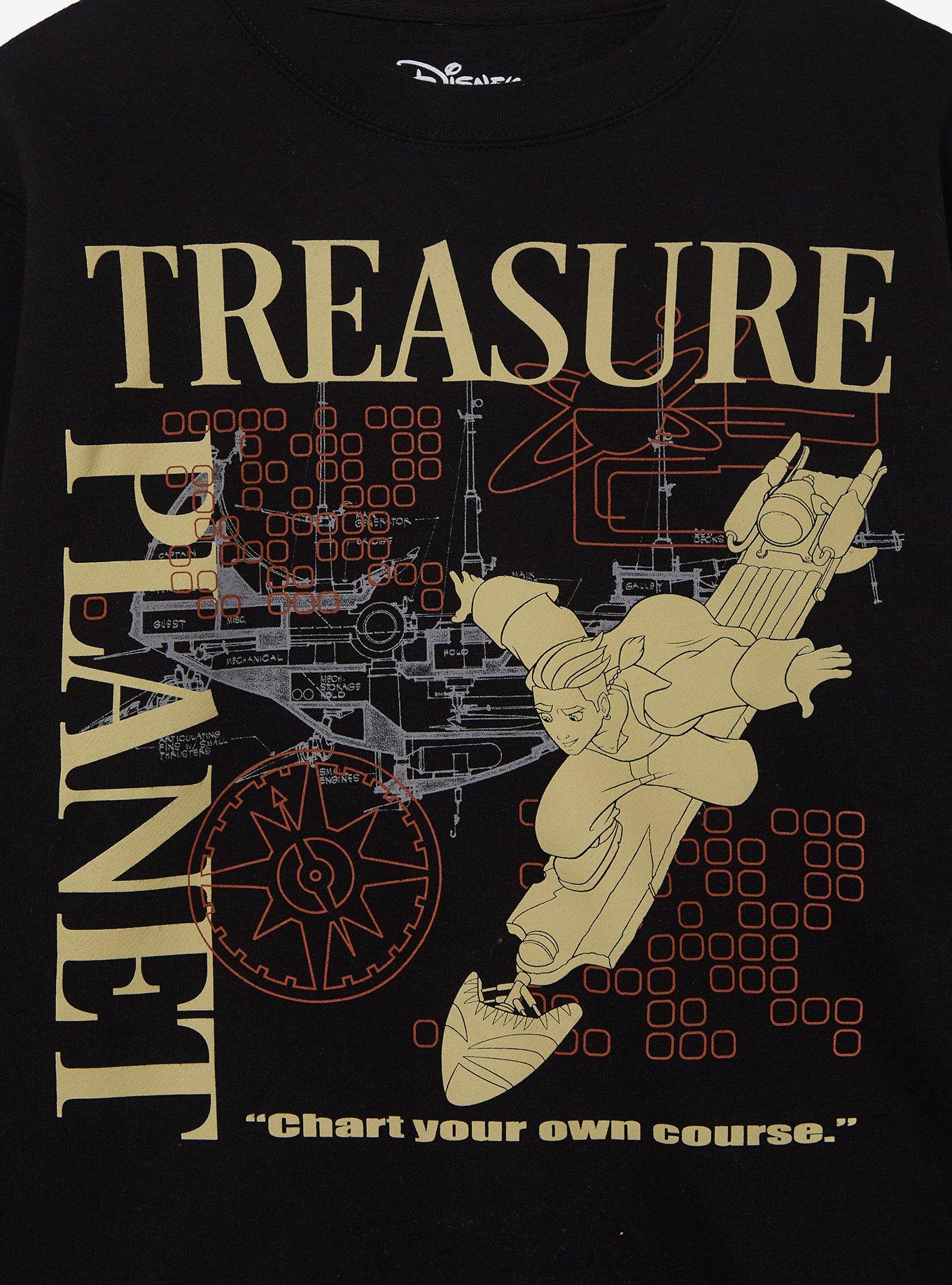 Disney Treasure Planet Jim Hawkins Tonal Crewneck - BoxLunch Exclusive, , hi-res