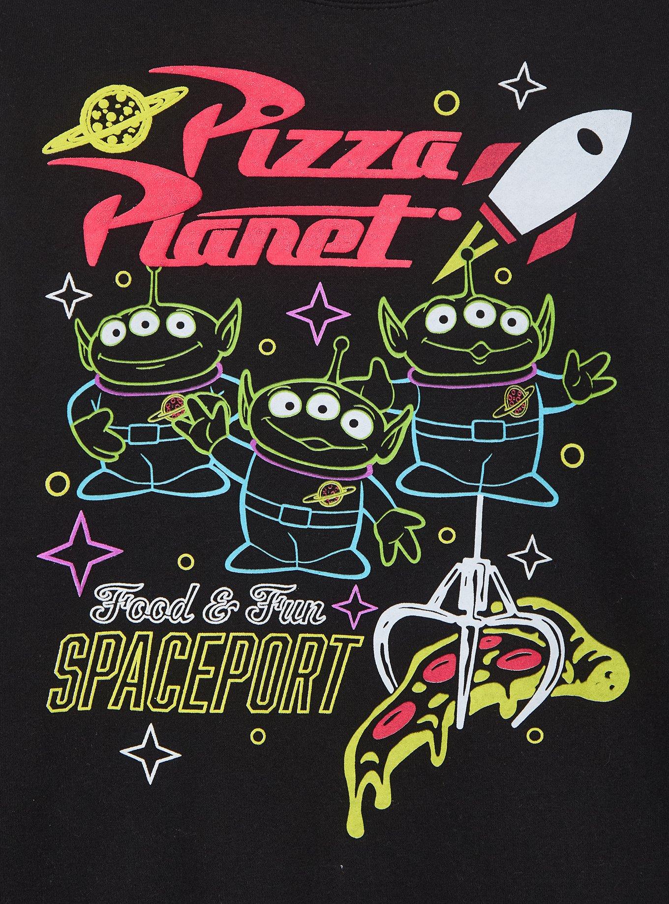 Disney Pixar Toy Story Pizza Planet Crewneck - BoxLunch Exclusive, , hi-res